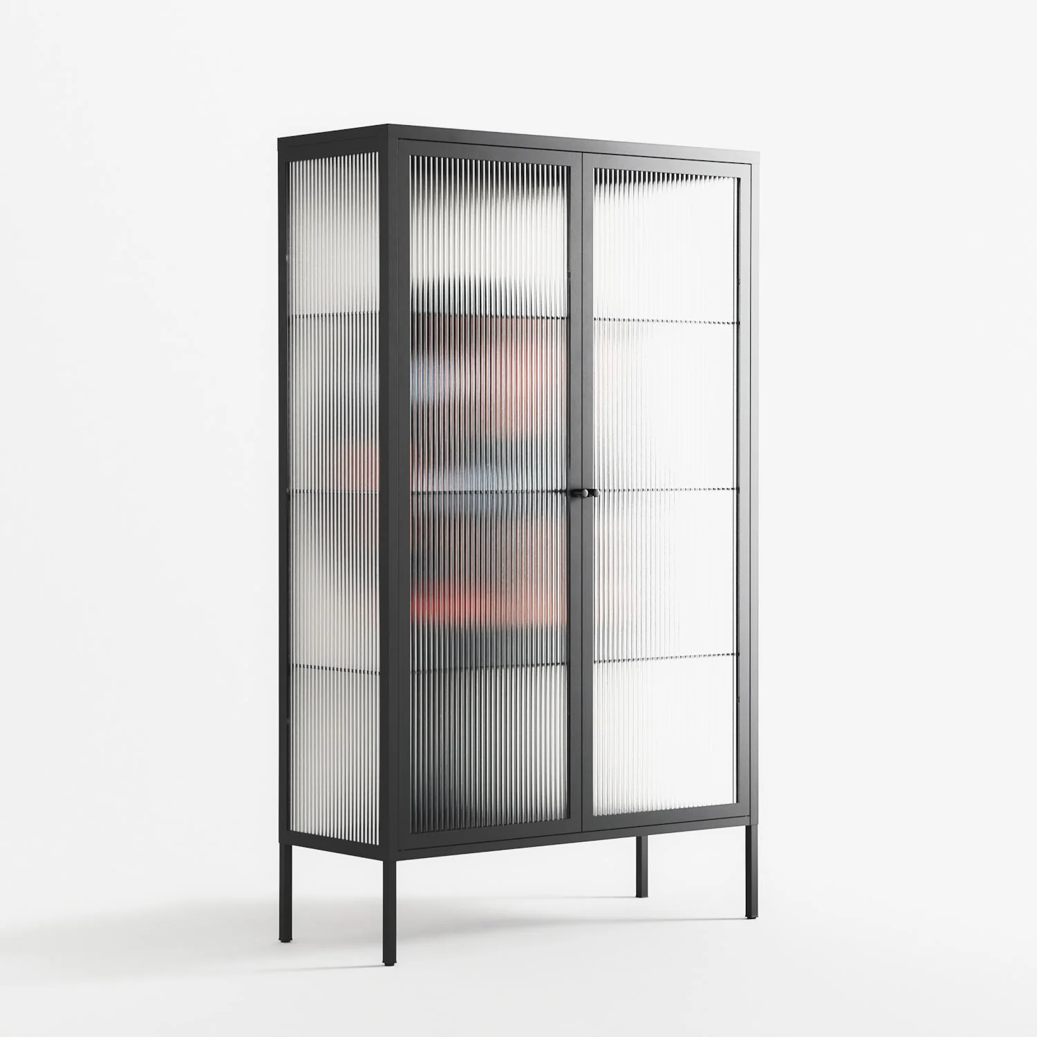 Désordre_Intérieur - Cabinet - David Vanadia - Antracite - Reeded glass - Image 4