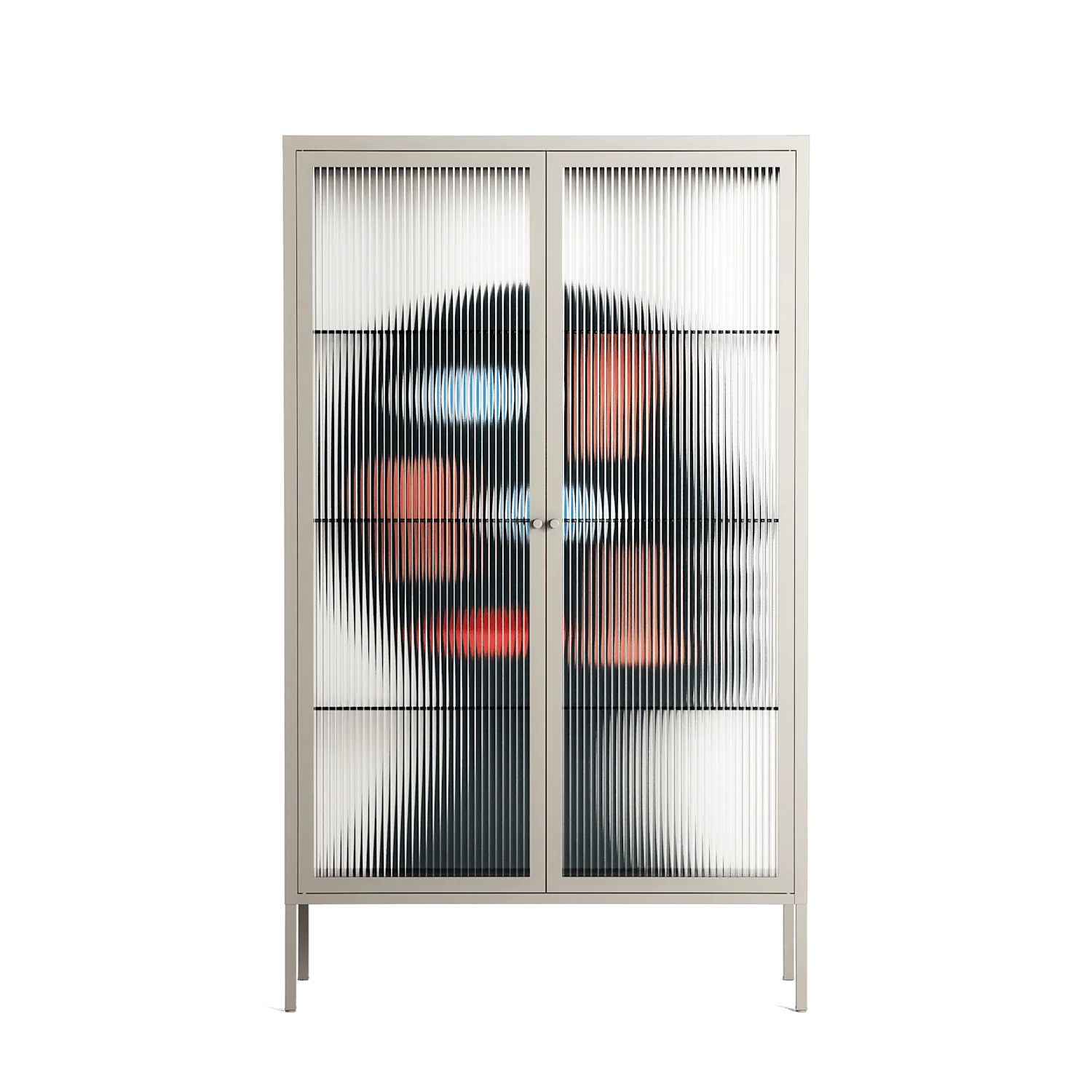 Désordre_Intérieur - Cabinet - David Vanadia - Pebble - Reeded glass