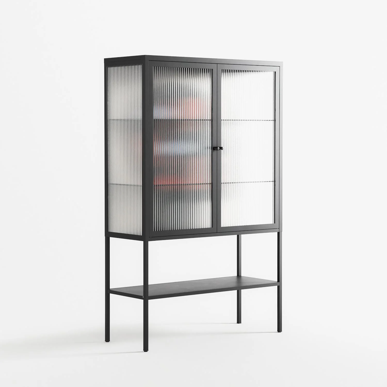 Désordre_Intérieur - Loft Cabinet - David Vanadia - Antracite - Reeded glass - Image 4