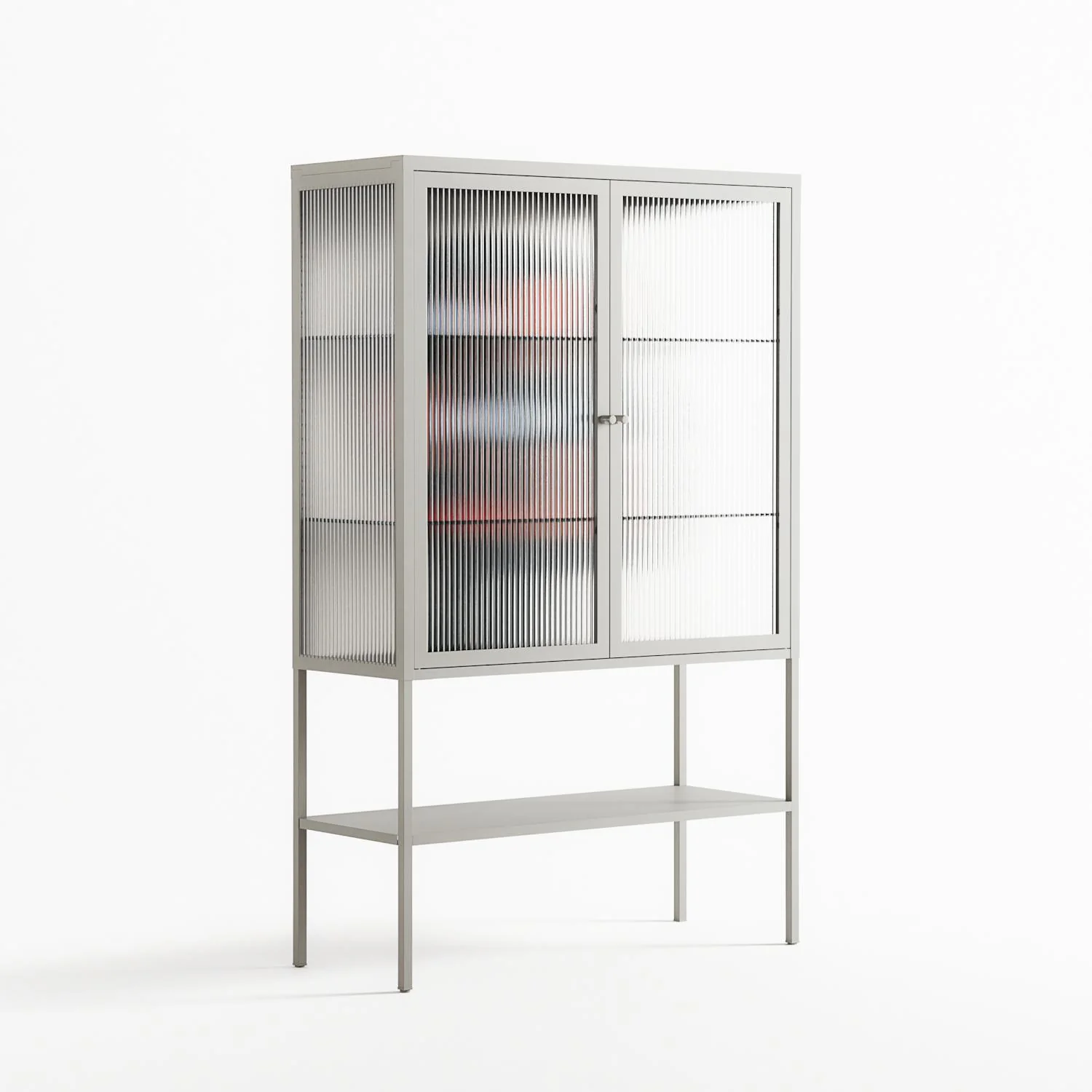 Désordre_Intérieur - Loft Cabinet - David Vanadia - Chalk - Reeded glass - Image 4