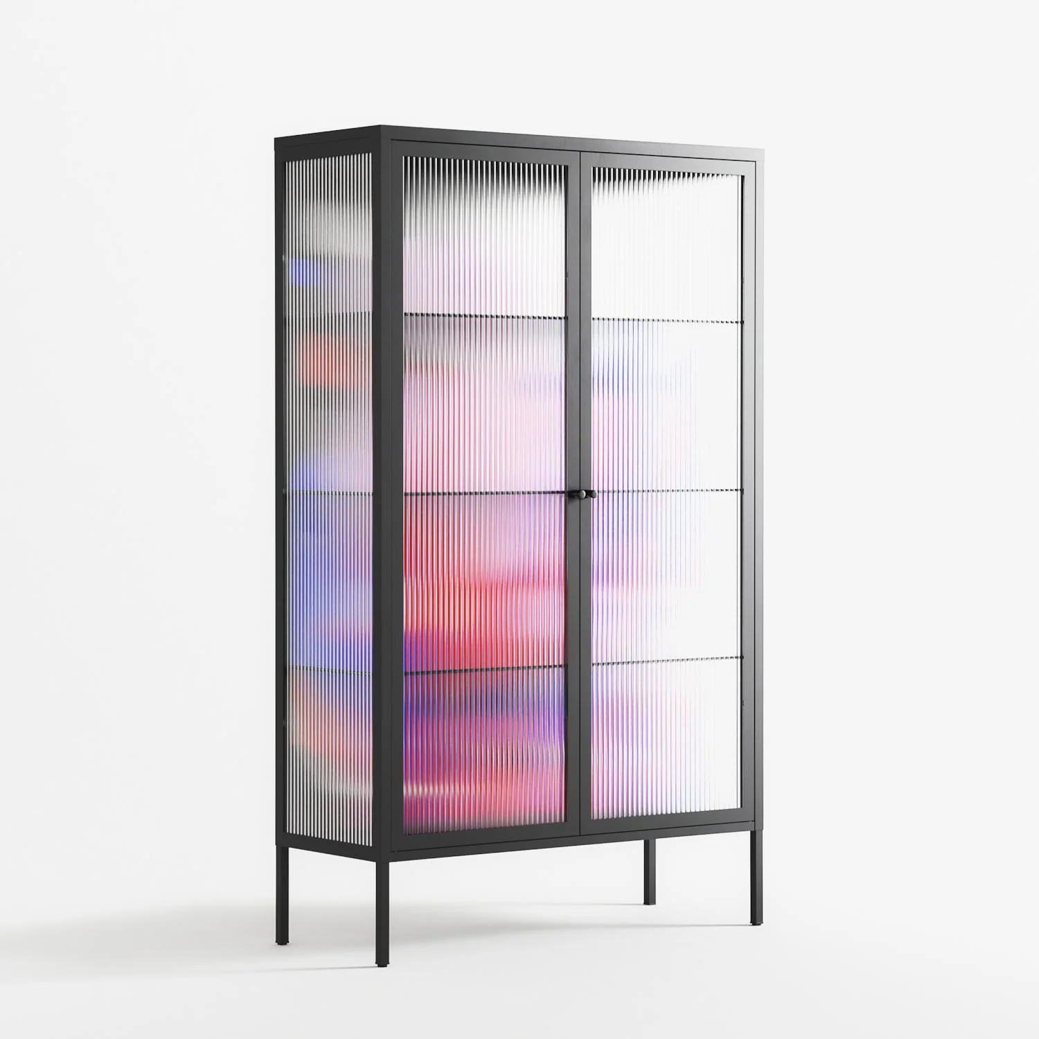 Dream - Cabinet - Heather Zhou - Antracite - Reeded glass - Image 4