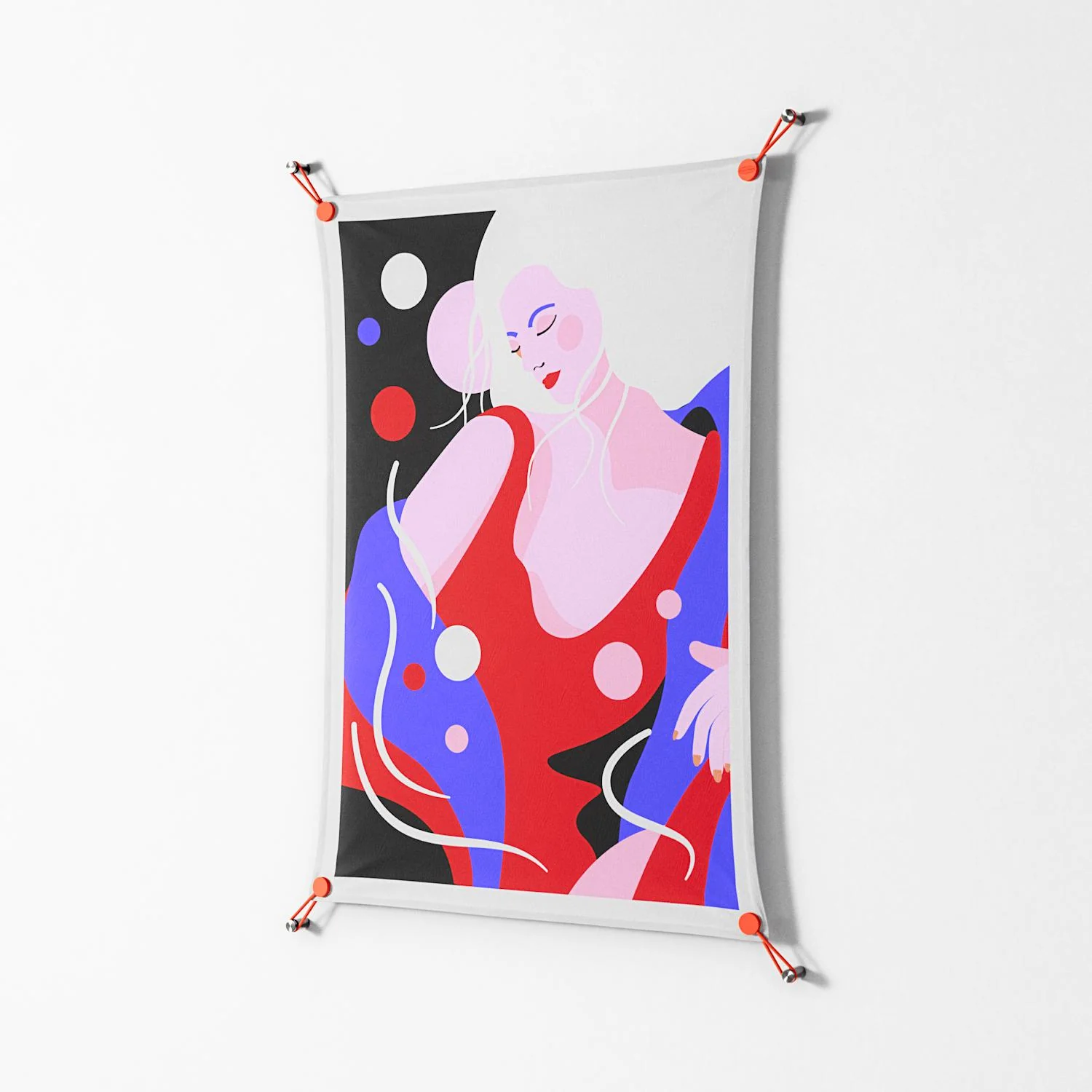 Dream - Work On Wall - Heather Zhou - Orange - 70 x 100 cm - Image 2