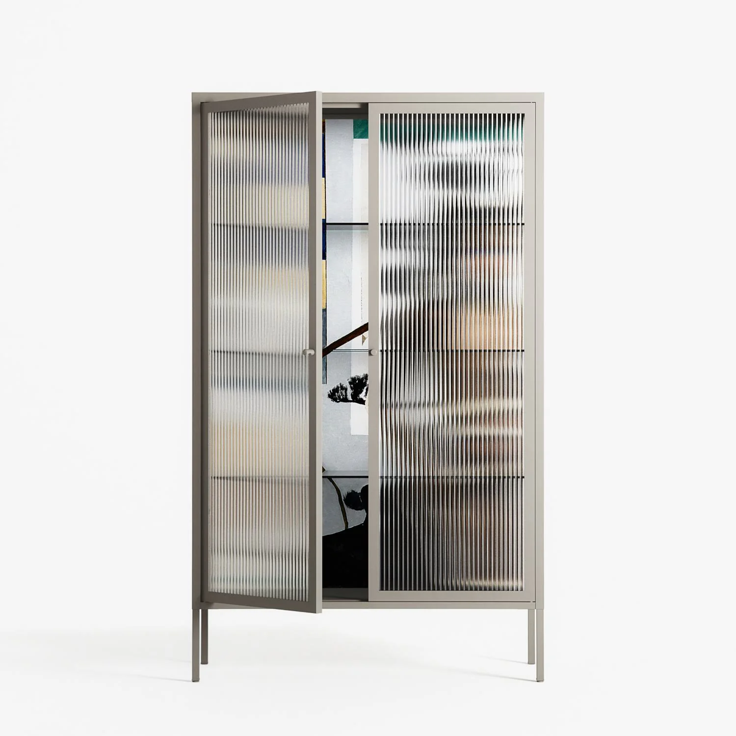 Dreaming With Open Eyes - Cabinet - Sophie Goudman-Peachey - Pebble - Reeded glass - Image 2