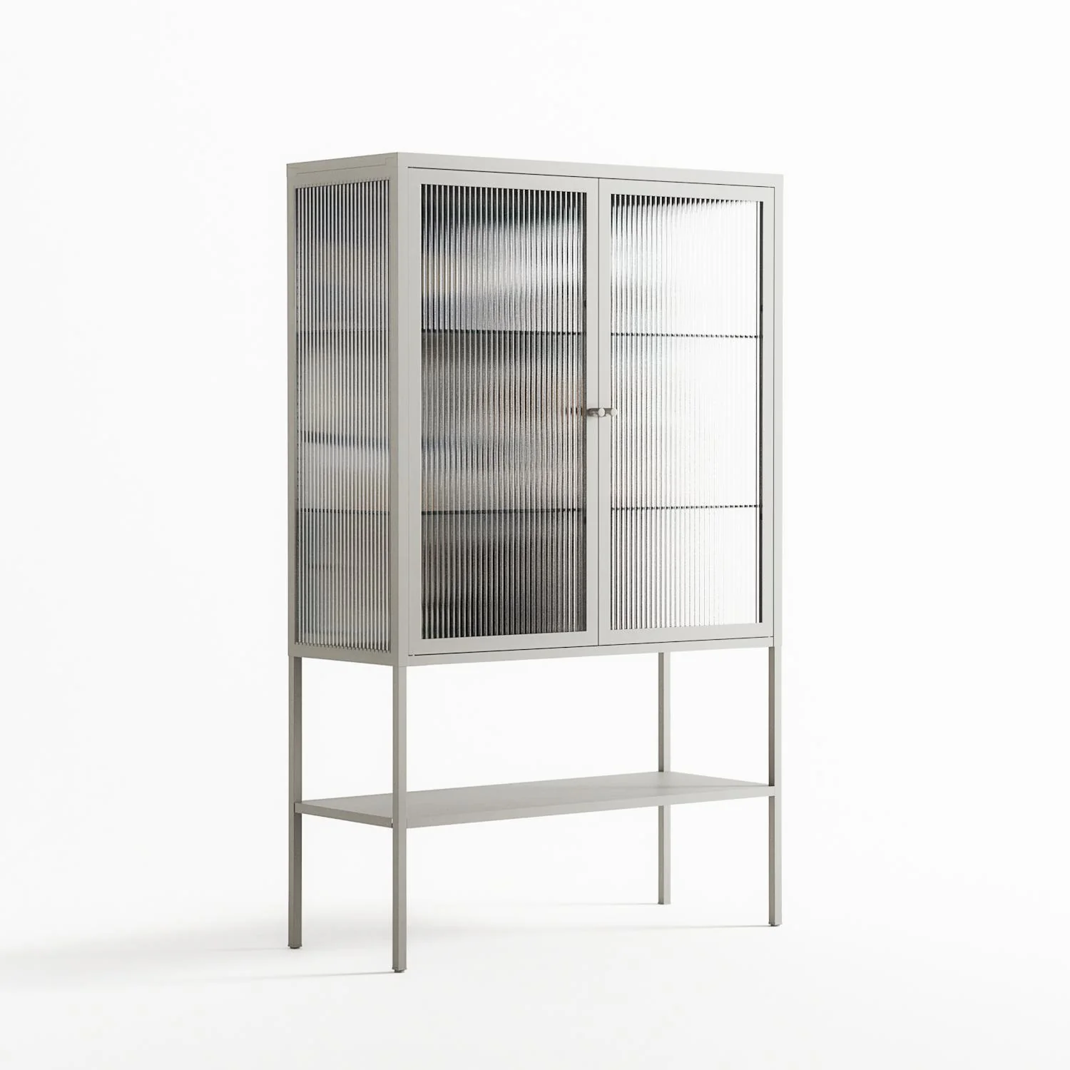 Dreaming With Open Eyes - Loft Cabinet - Sophie Goudman-Peachey - Chalk - Reeded glass - Image 4