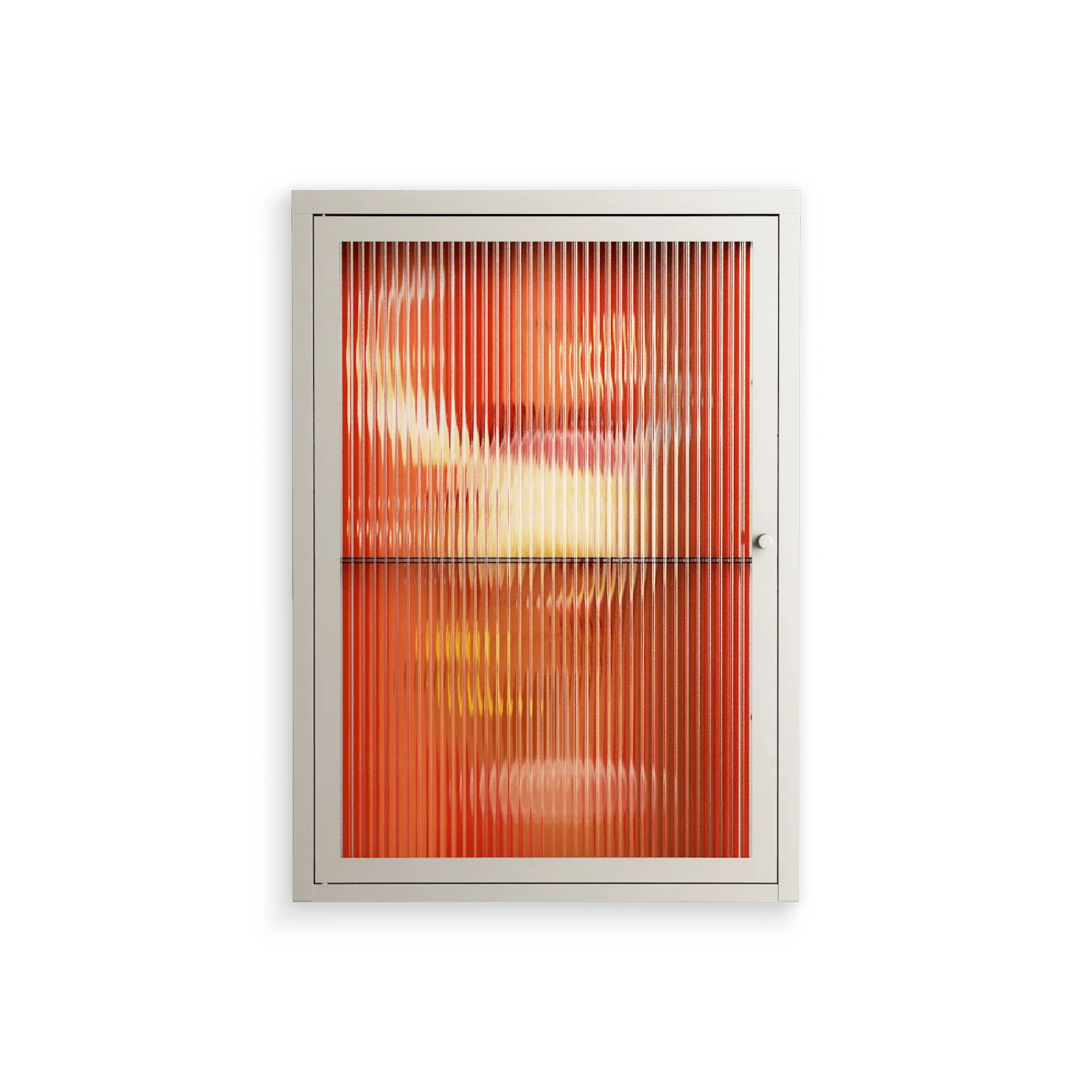 Drink And Cherries - Wall Cabinet - Raissa Oltmanns - Pebble - Reeded glass