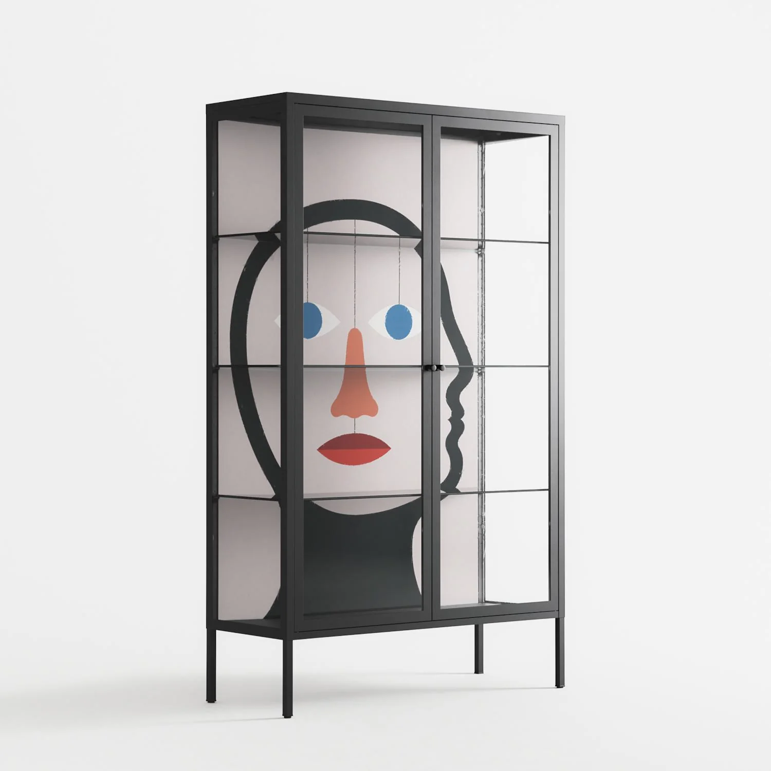 En_Suspend - Cabinet - David Vanadia - Antracite - Clear glass - Image 4