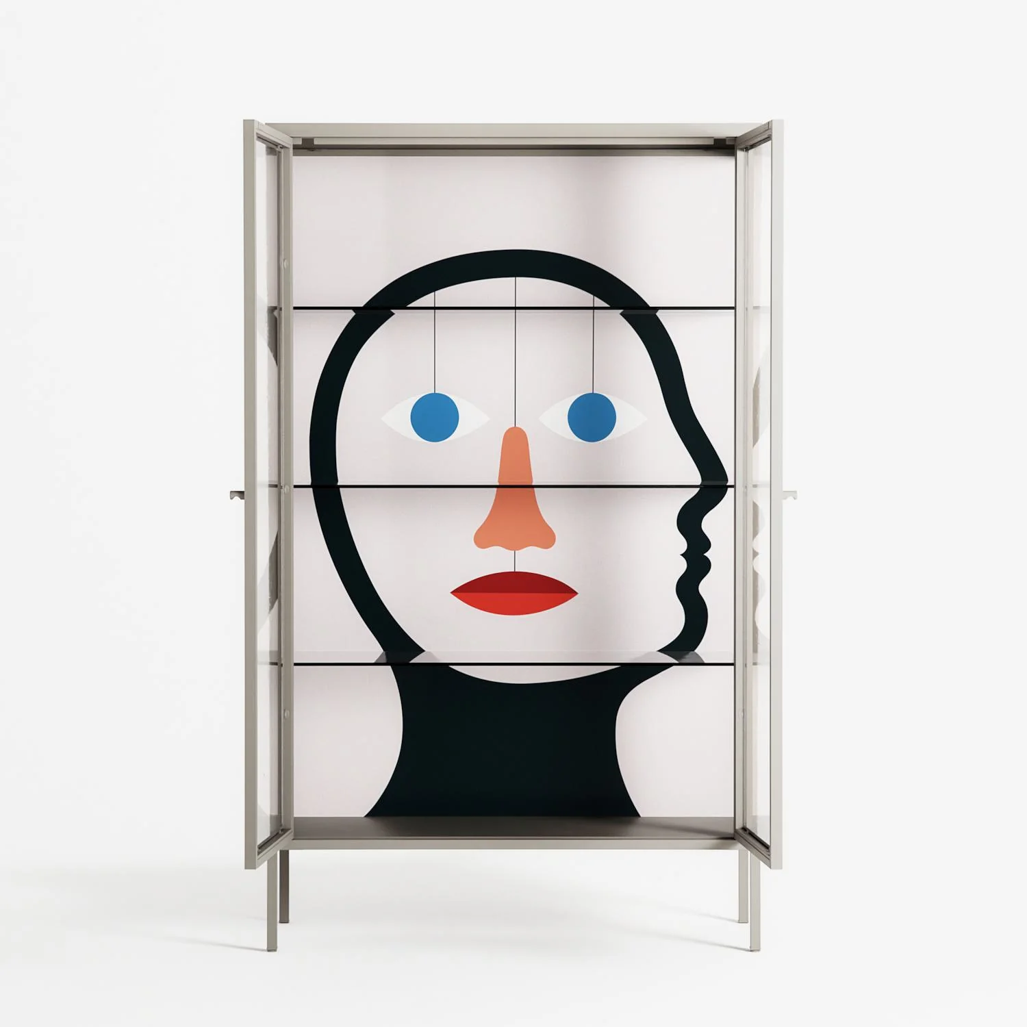 En_Suspend - Cabinet - David Vanadia - Pebble - Clear glass - Image 3