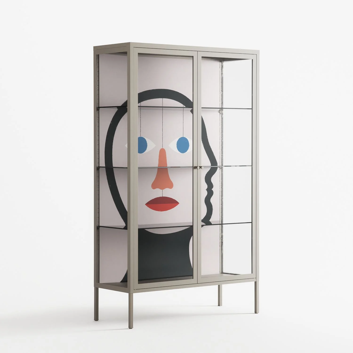 En_Suspend - Cabinet - David Vanadia - Pebble - Clear glass - Image 4