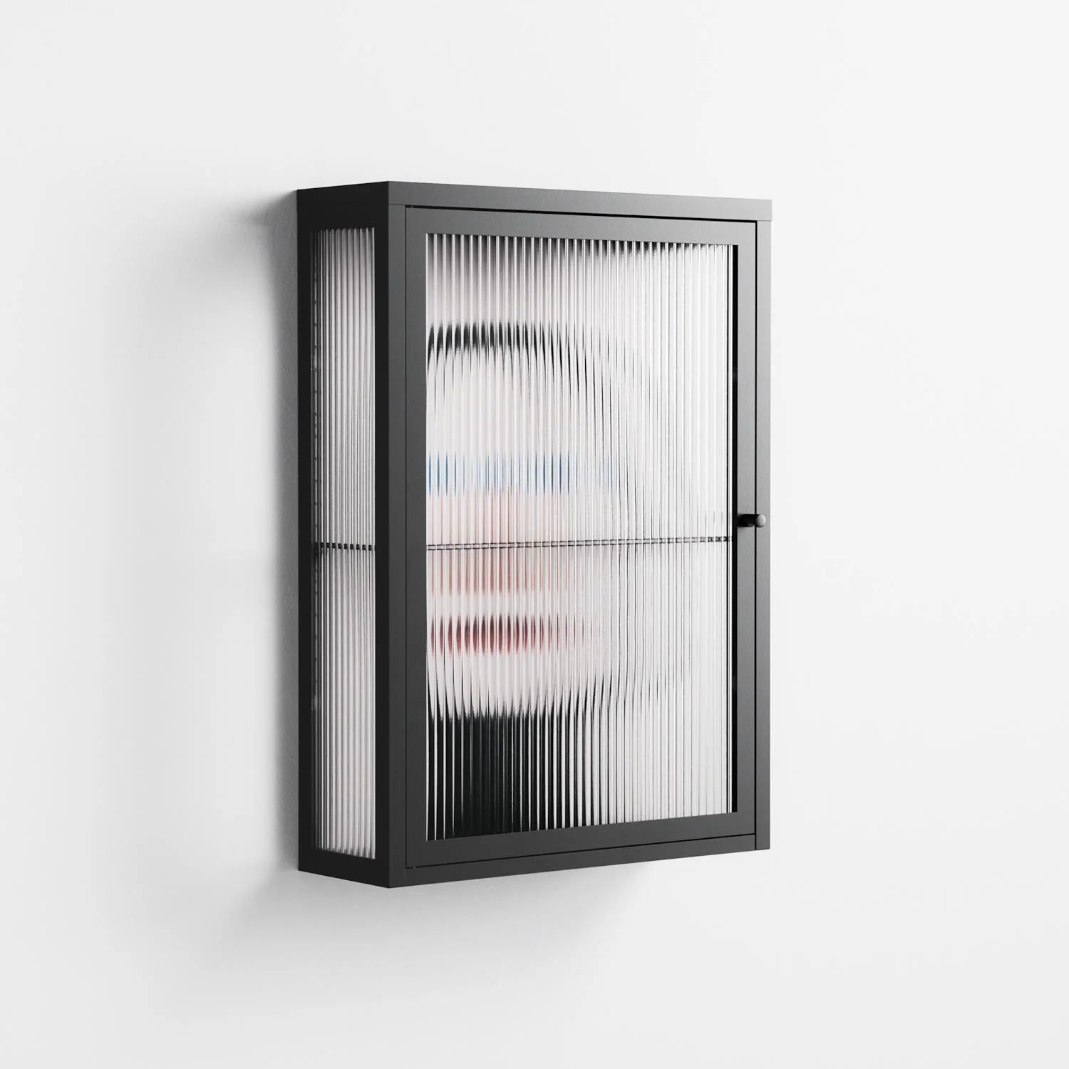 En_Suspend - Wall Cabinet - David Vanadia - Antracite - Reeded glass - Image 4