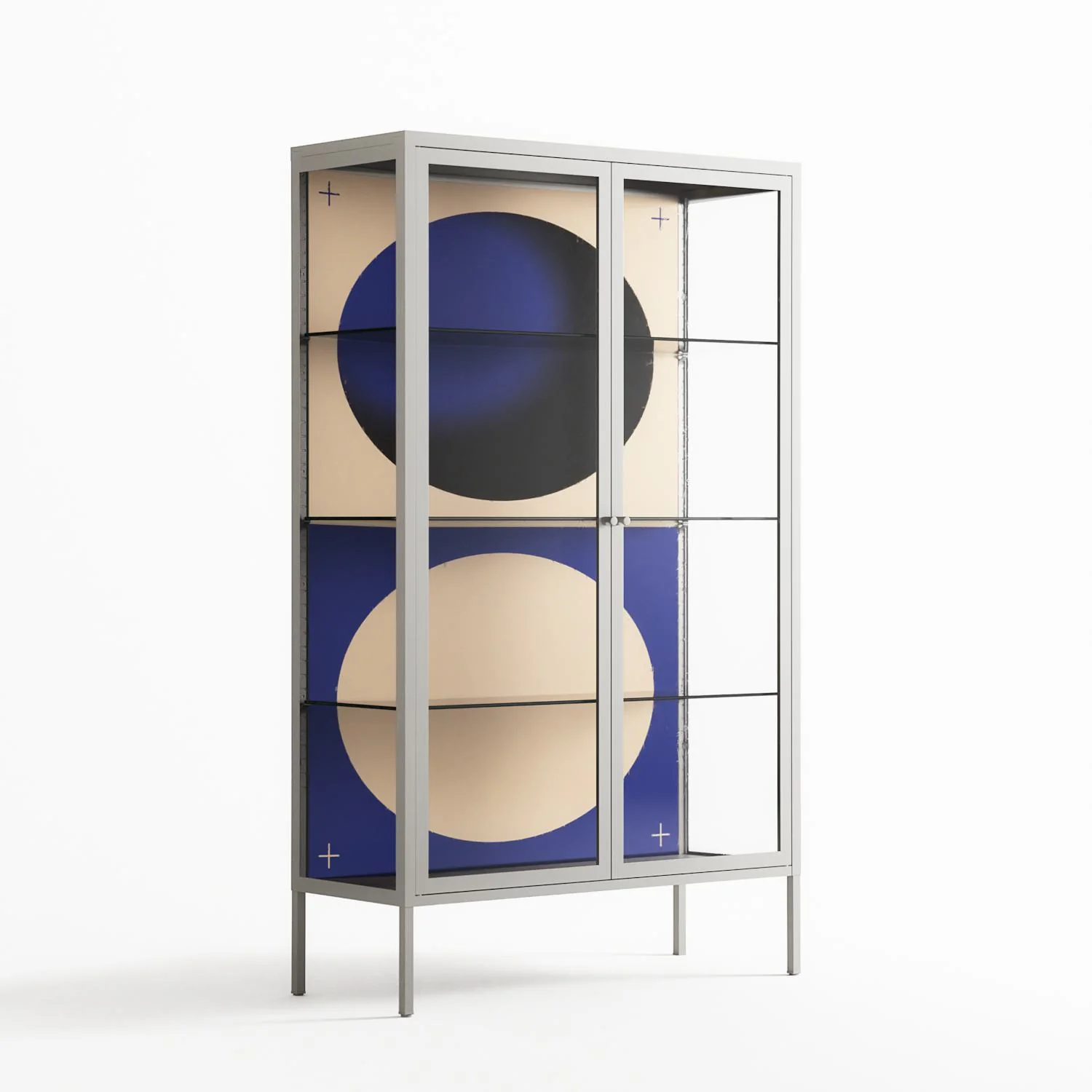 Entrance - Cabinet - Oluwasheyi Adebayo - Chalk - Clear glass - Image 4