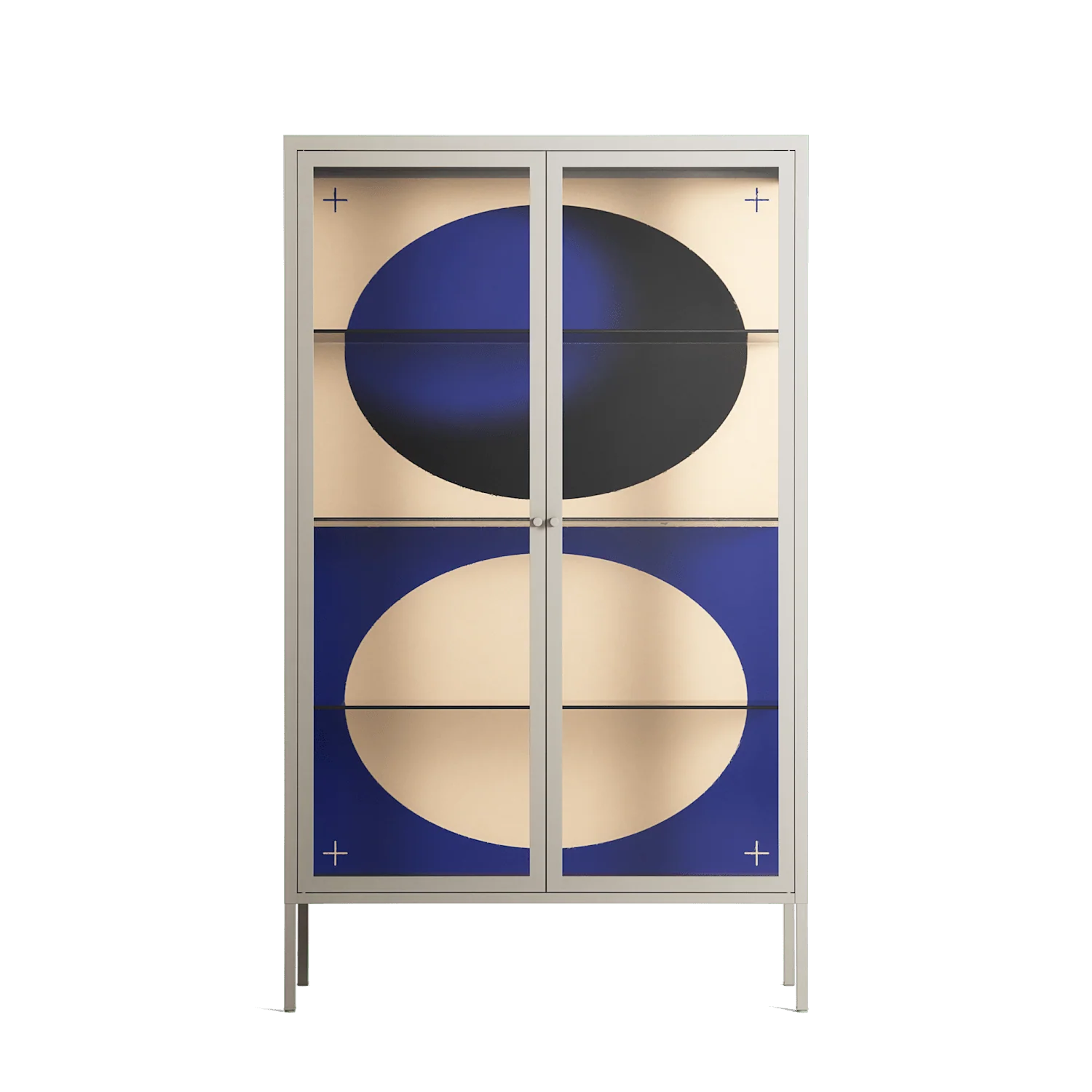 Entrance - Cabinet - Oluwasheyi Adebayo - Pebble - Clear glass