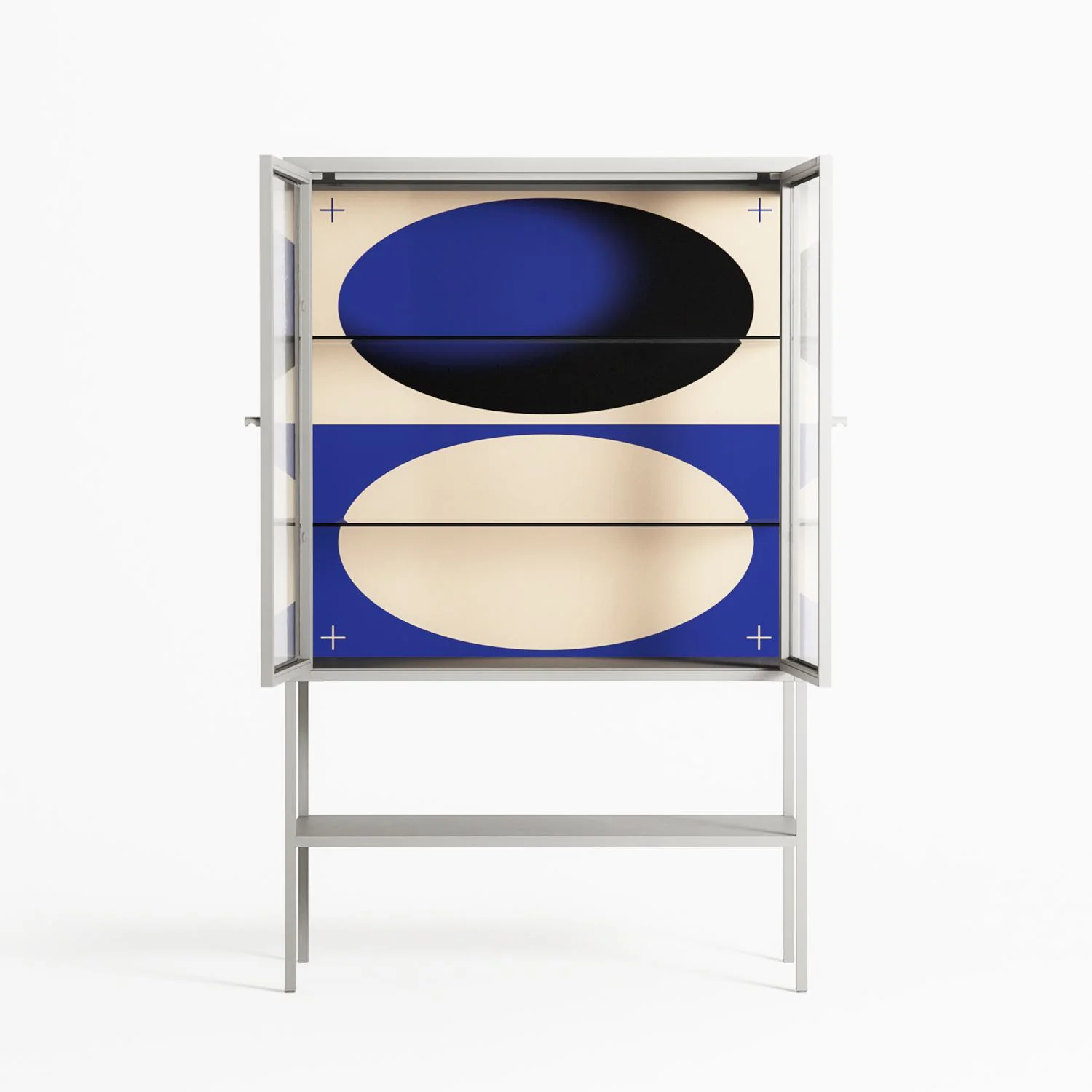 Entrance - Loft Cabinet - Oluwasheyi Adebayo - Chalk - Clear glass - Image 3
