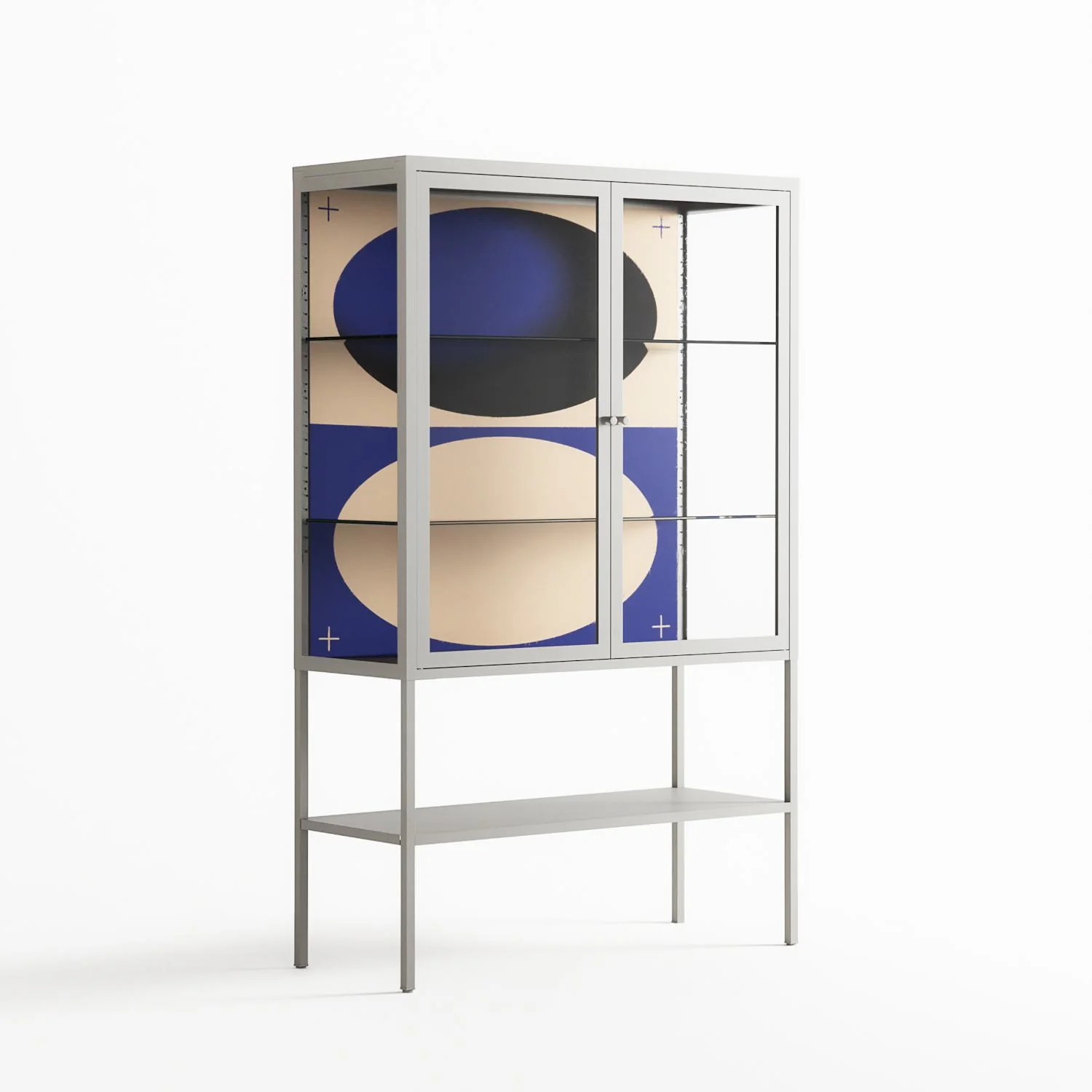 Entrance - Loft Cabinet - Oluwasheyi Adebayo - Chalk - Clear glass - Image 4