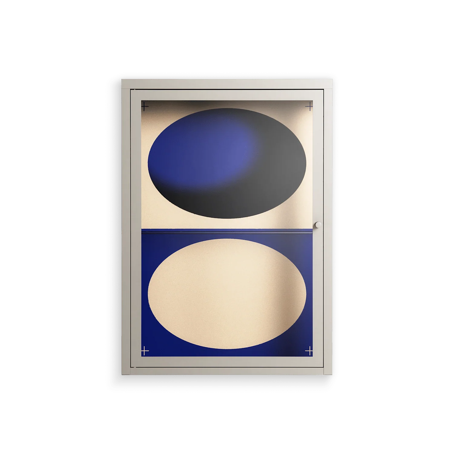 Entrance - Wall Cabinet - Oluwasheyi Adebayo - Pebble - Clear glass
