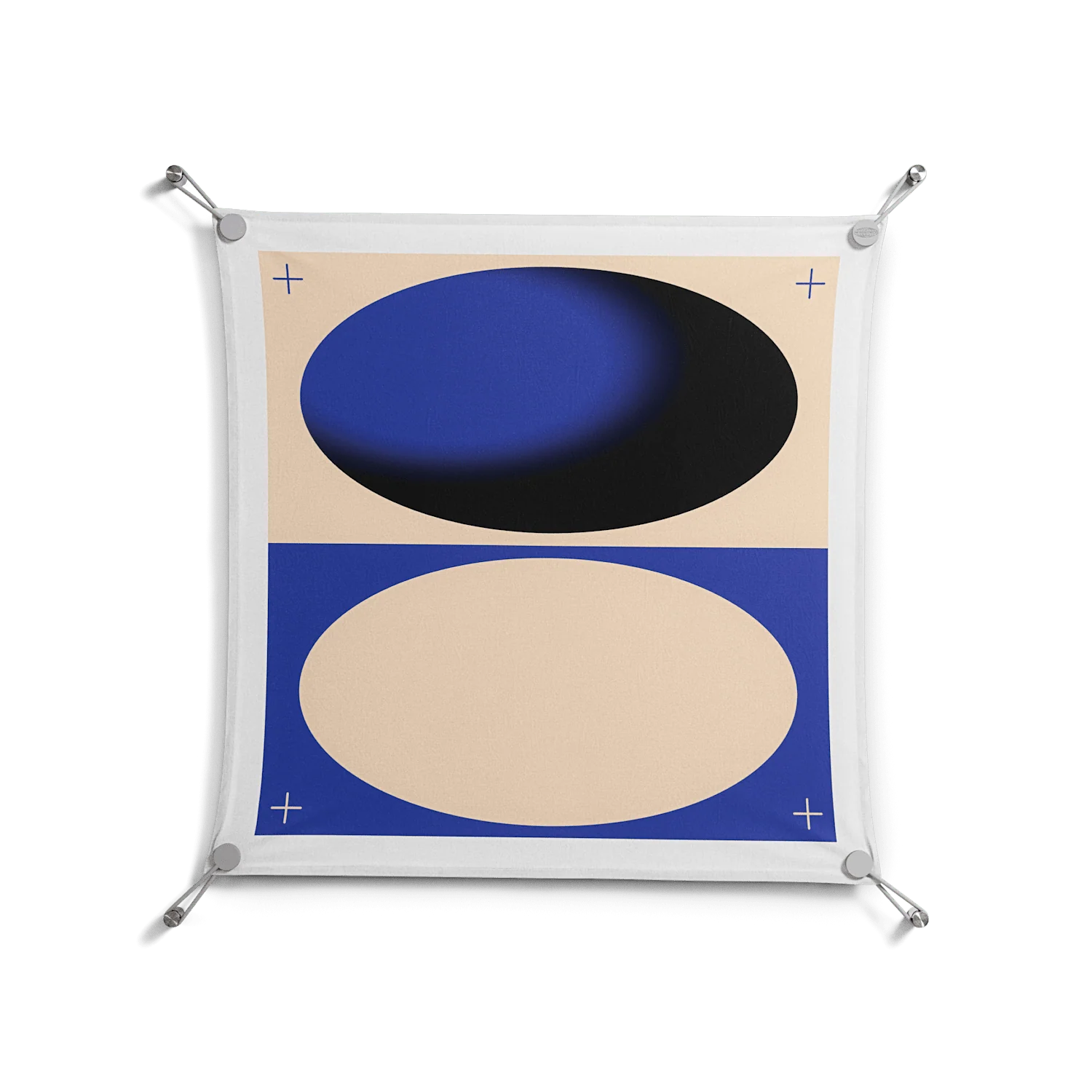 Entrance - Work On Wall - Oluwasheyi Adebayo - Silver - 70 x 70 cm