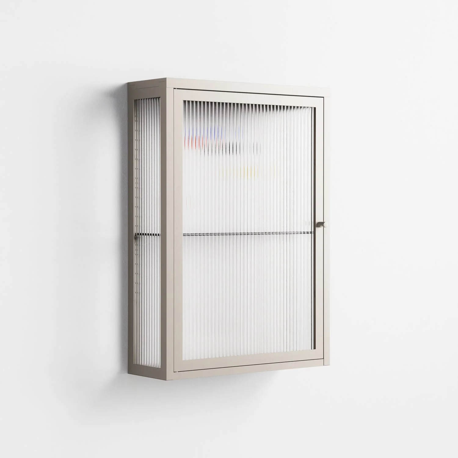 Épanoui - Wall Cabinet - David Vanadia - Pebble - Reeded glass - Image 4