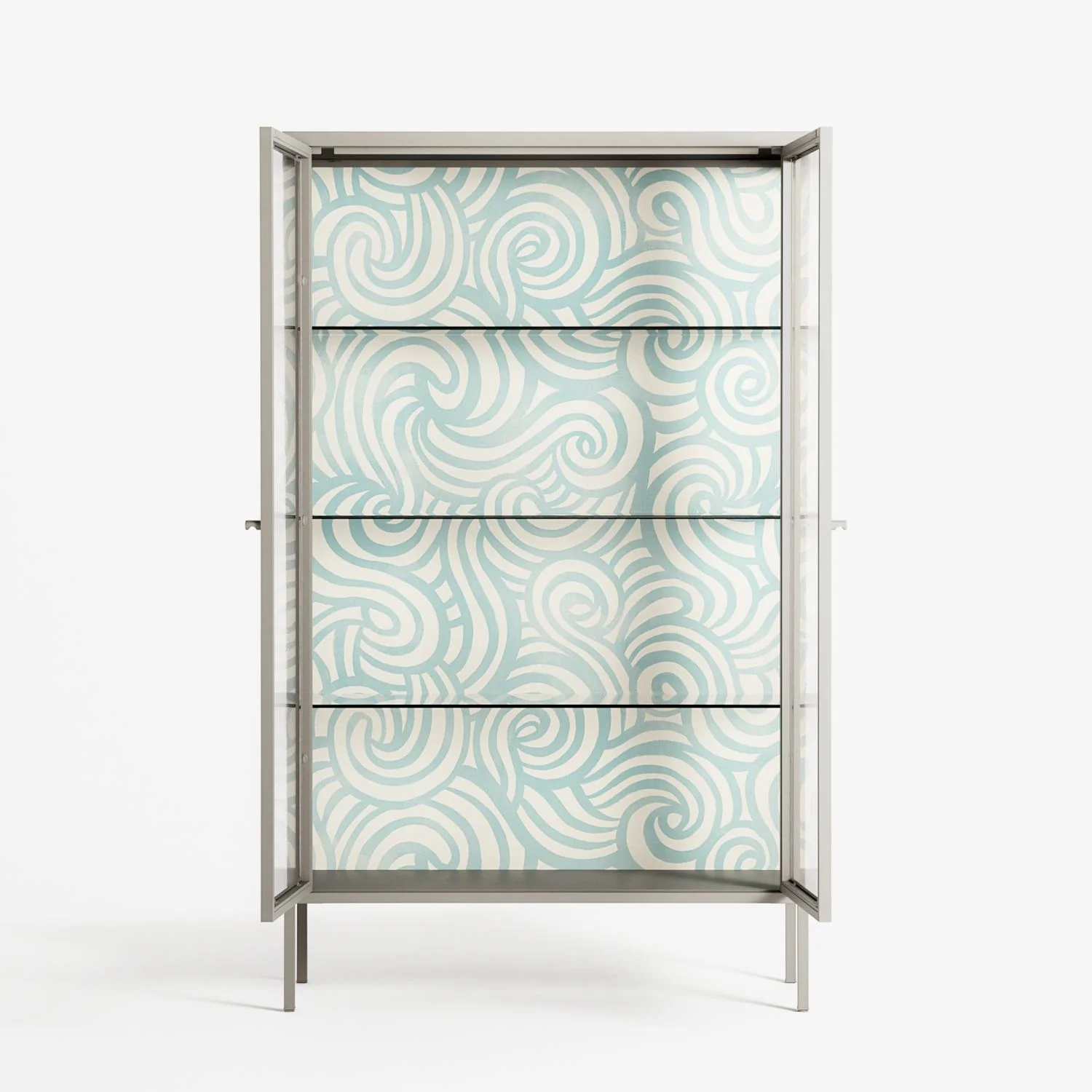 Epic Swirl - Cabinet - Amy Suther - Pebble - Clear glass - Image 3