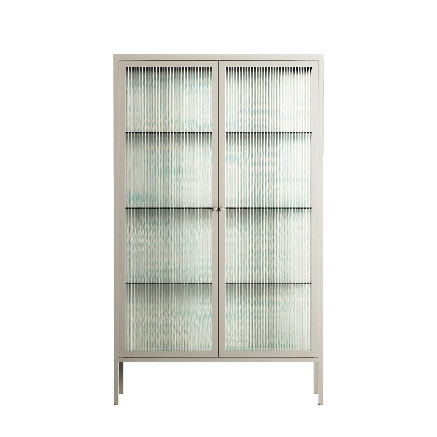 Epic Swirl - Cabinet - Amy Suther - Pebble - Reeded glass