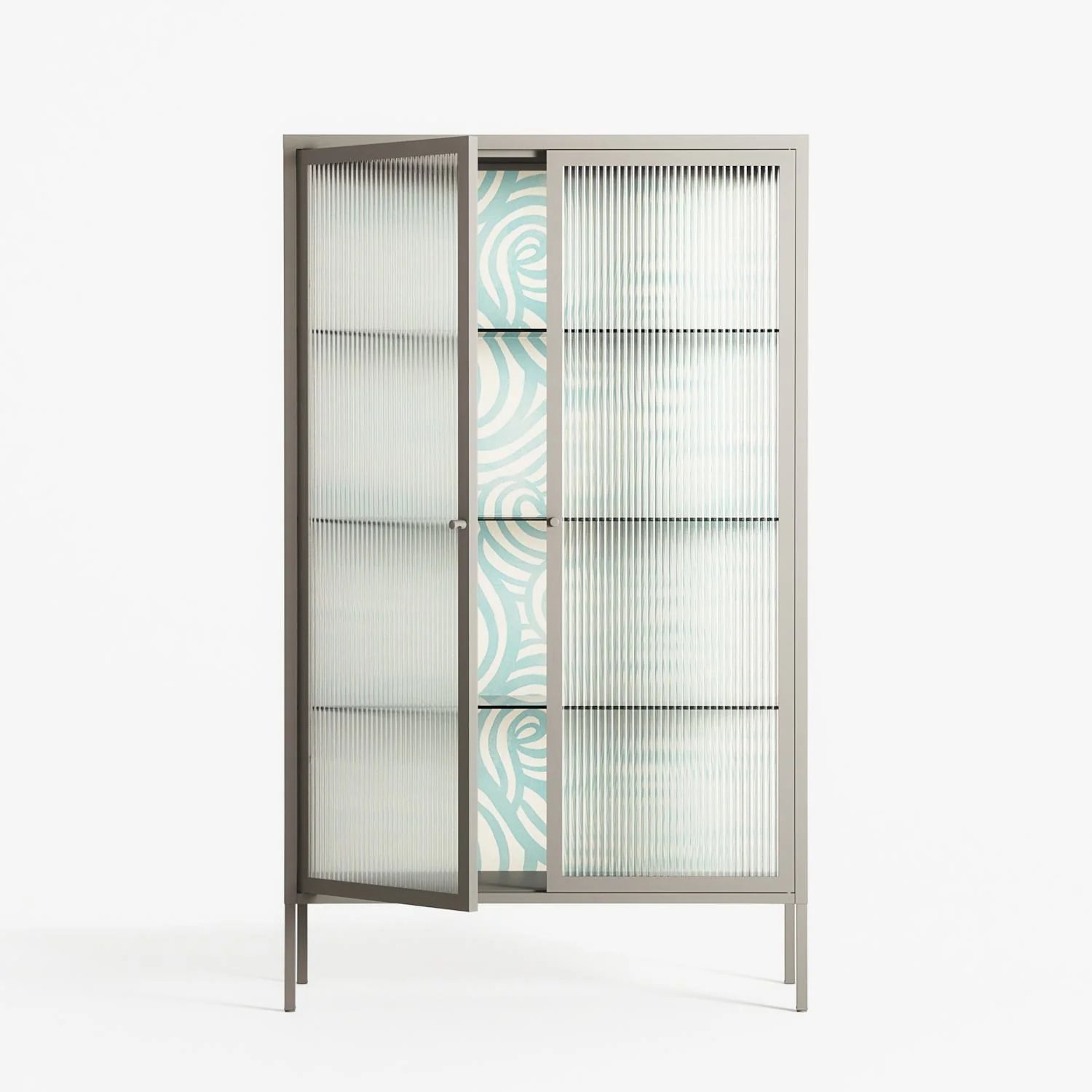 Epic Swirl - Cabinet - Amy Suther - Pebble - Reeded glass - Image 2