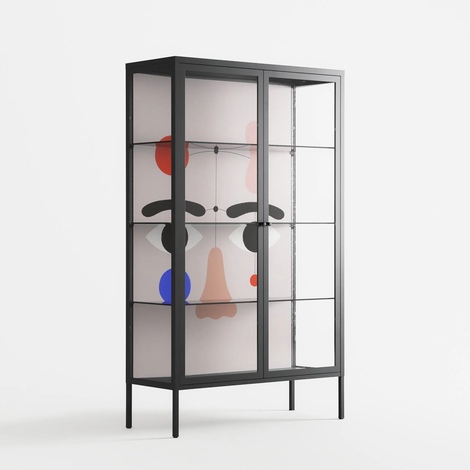 Équilibré - Cabinet - David Vanadia - Antracite - Clear glass - Image 4