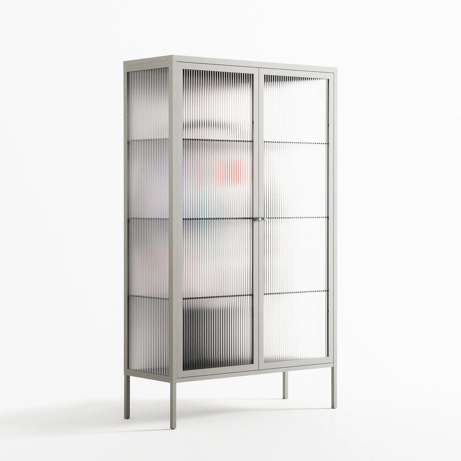 Équilibre_Intérieur - Cabinet - David Vanadia - Chalk - Reeded glass - Image 4