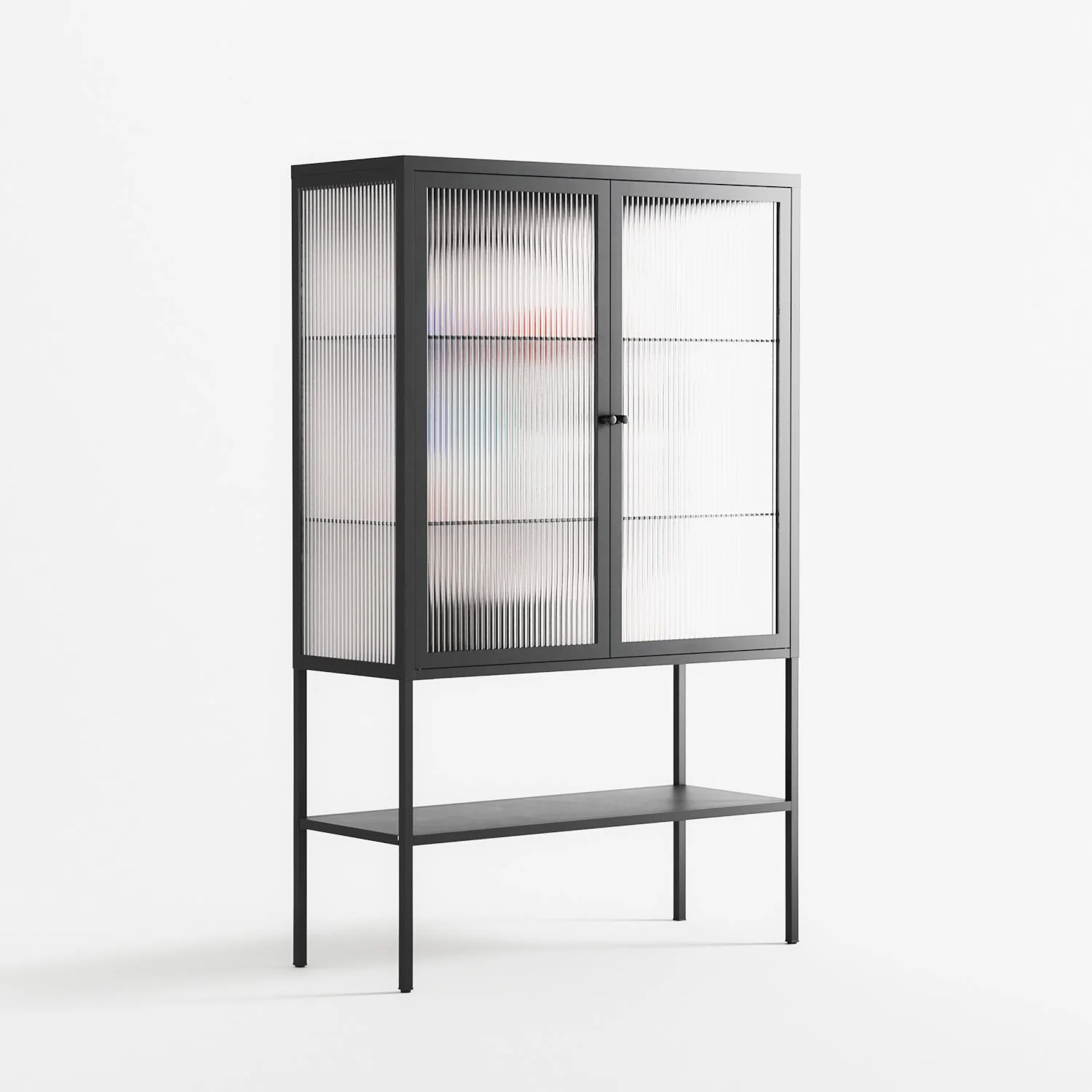 Équilibre_Intérieur - Loft Cabinet - David Vanadia - Antracite - Reeded glass - Image 4