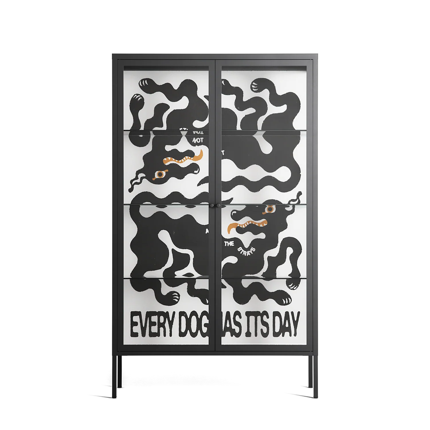 Every Dog - Cabinet - Alexander Khabbazi - Antracite - Clear glass