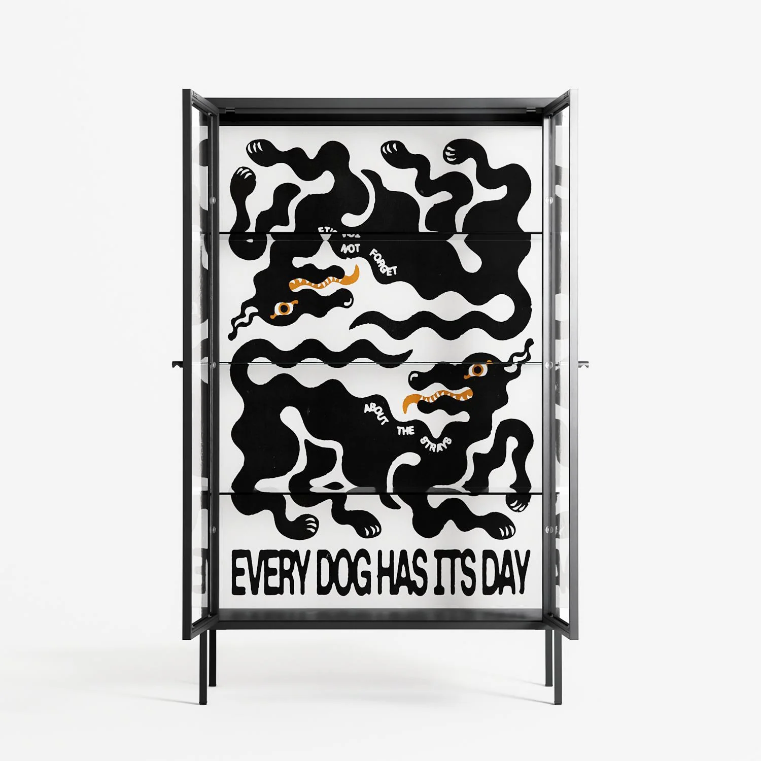 Every Dog - Cabinet - Alexander Khabbazi - Antracite - Clear glass - Image 3