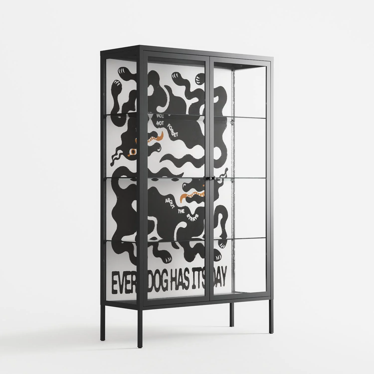 Every Dog - Cabinet - Alexander Khabbazi - Antracite - Clear glass - Image 4