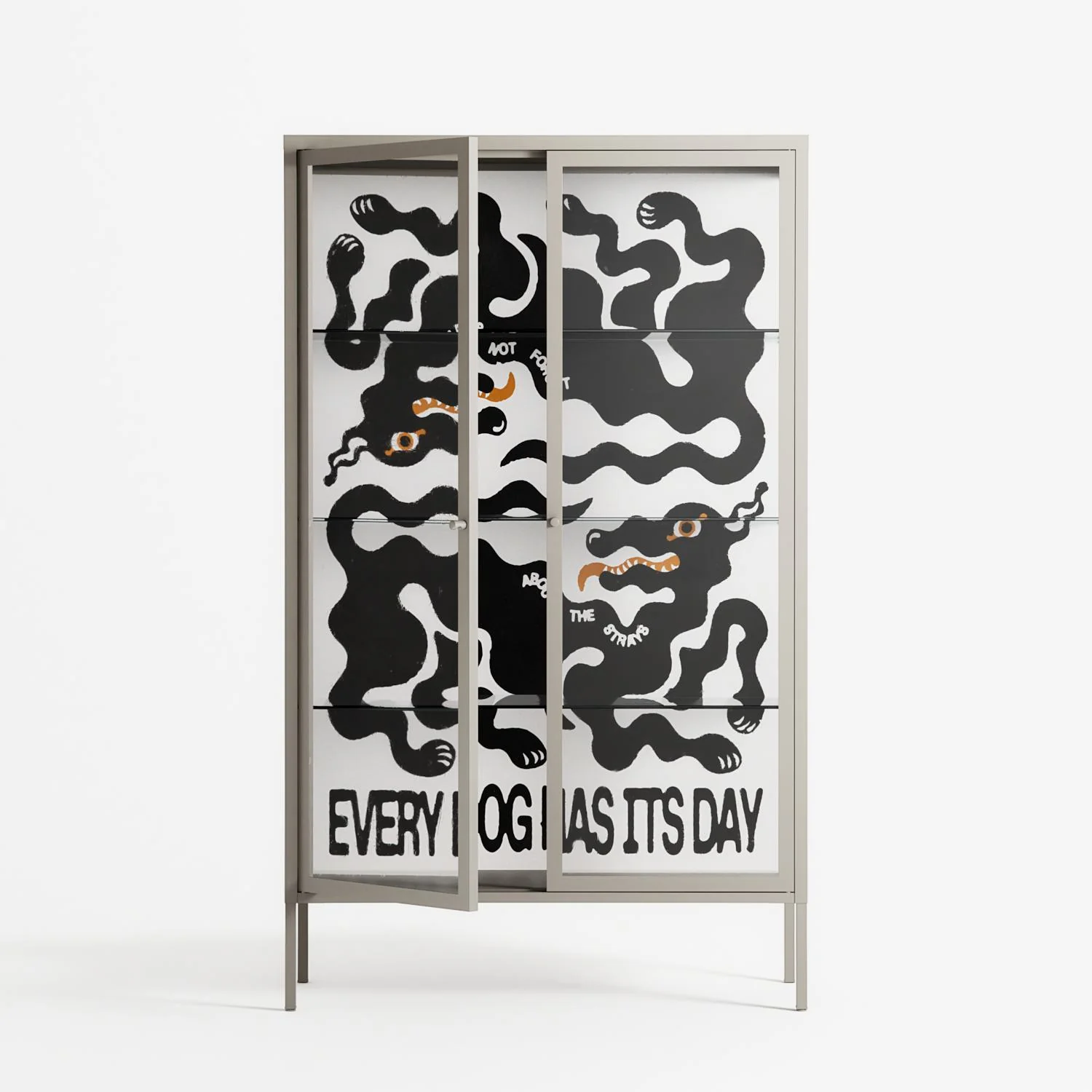 Every Dog - Cabinet - Alexander Khabbazi - Pebble - Clear glass - Image 2