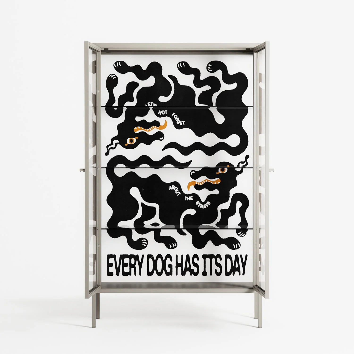 Every Dog - Cabinet - Alexander Khabbazi - Pebble - Clear glass - Image 3