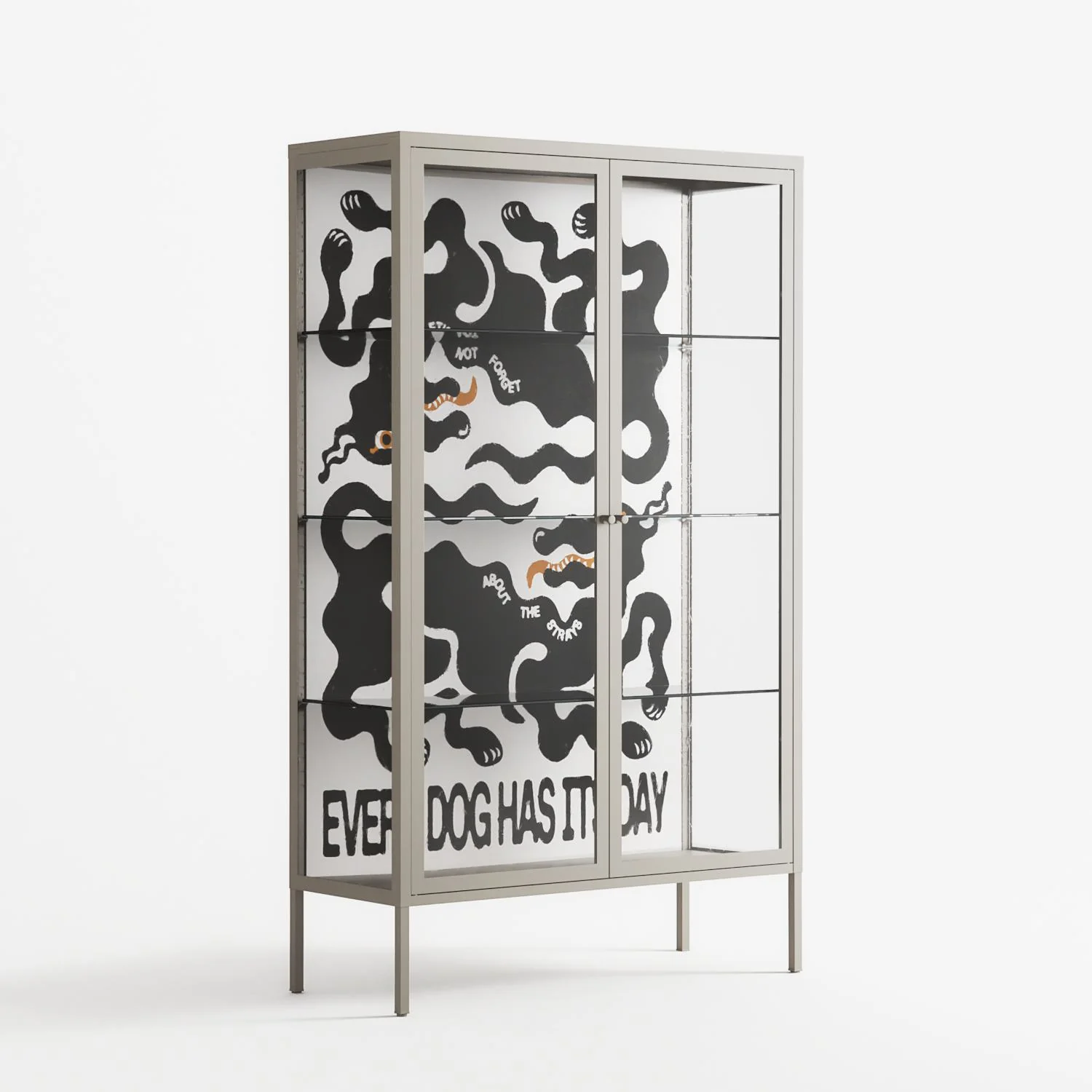 Every Dog - Cabinet - Alexander Khabbazi - Pebble - Clear glass - Image 4