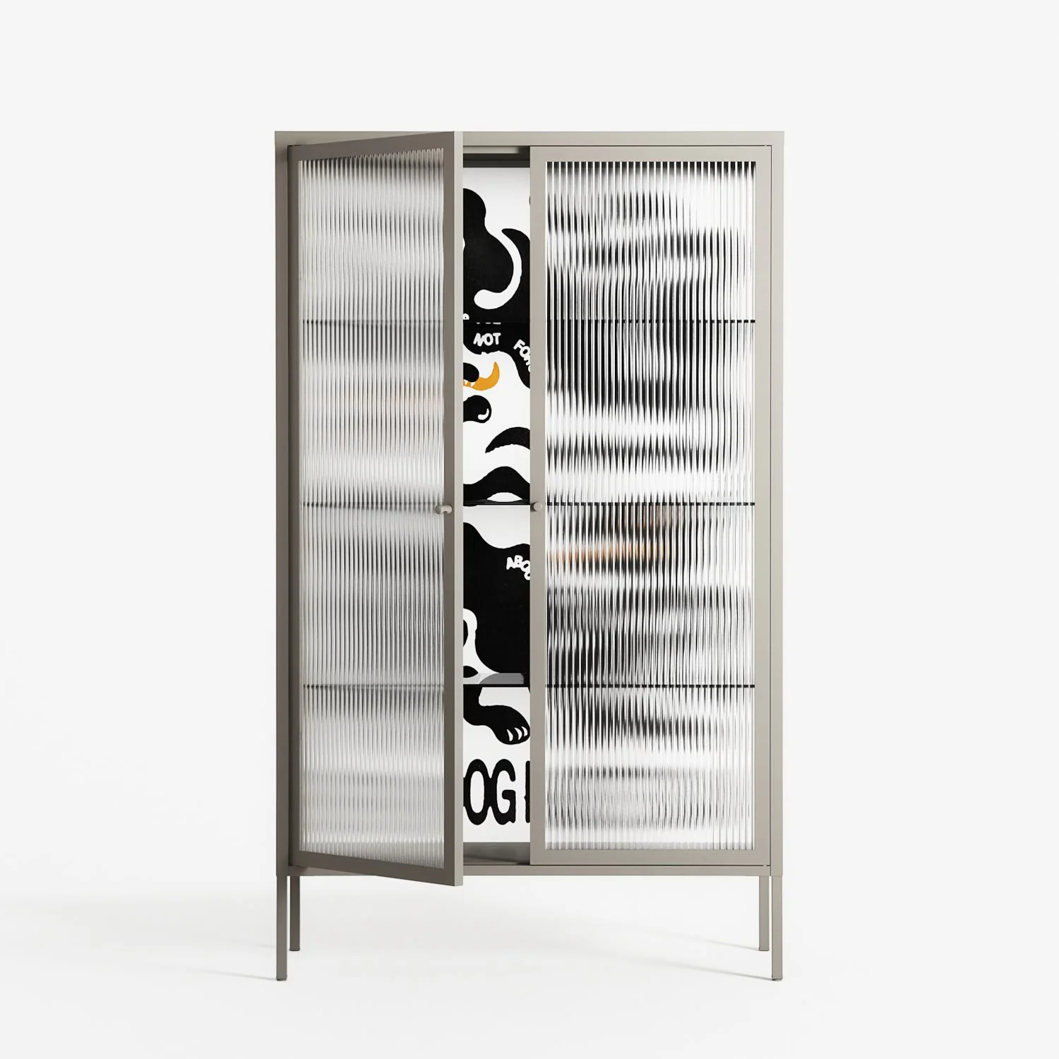Every Dog - Cabinet - Alexander Khabbazi - Pebble - Reeded glass - Image 2