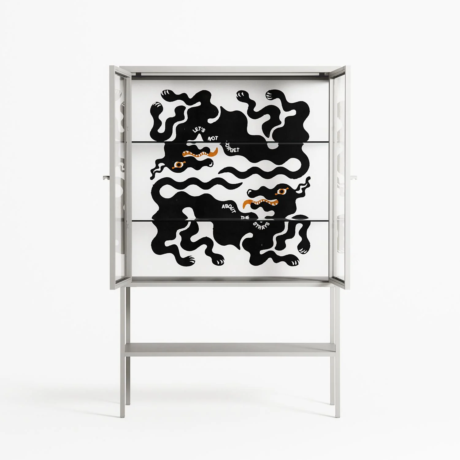 Every Dog - Loft Cabinet - Alexander Khabbazi - Chalk - Clear glass - Image 3