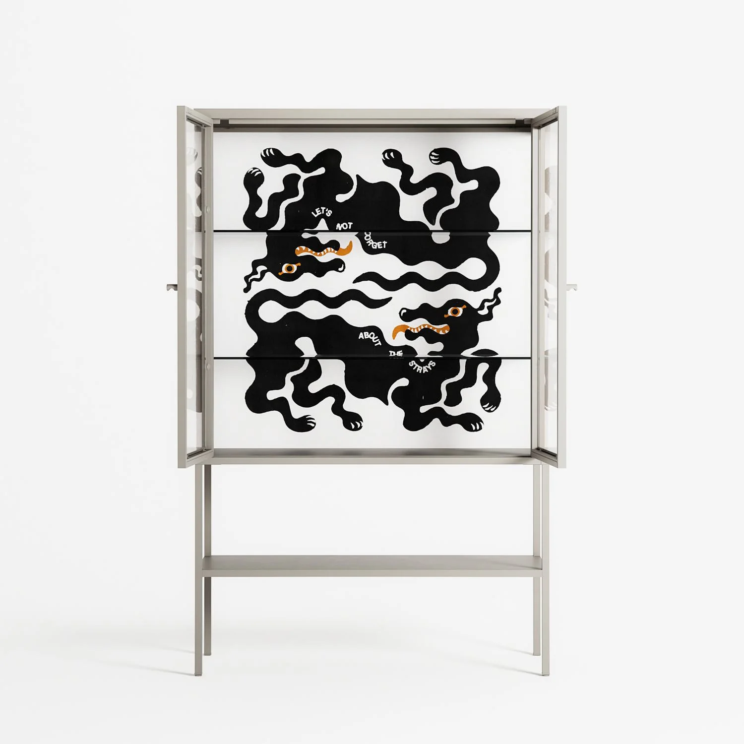 Every Dog - Loft Cabinet - Alexander Khabbazi - Pebble - Clear glass - Image 3