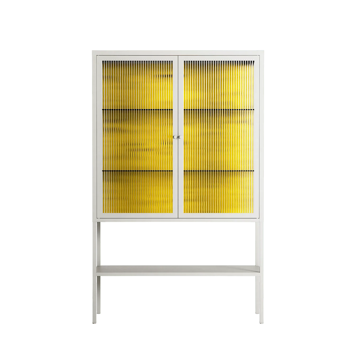 Everything Always - Loft Cabinet - Craig Watkins - Chalk - Reeded glass