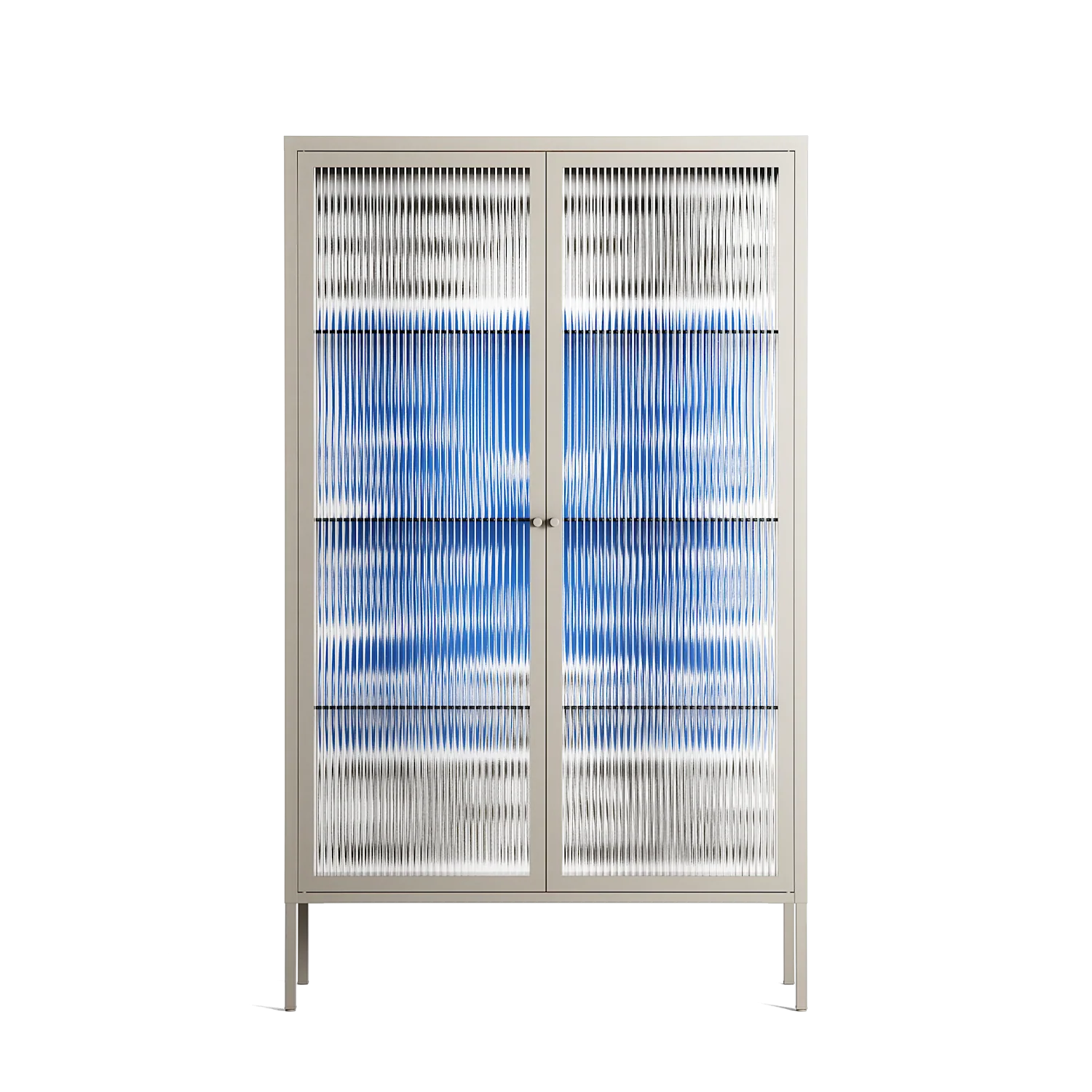 Everything is Confusing - Cabinet - Alexander Khabbazi - Pebble - Reeded glass