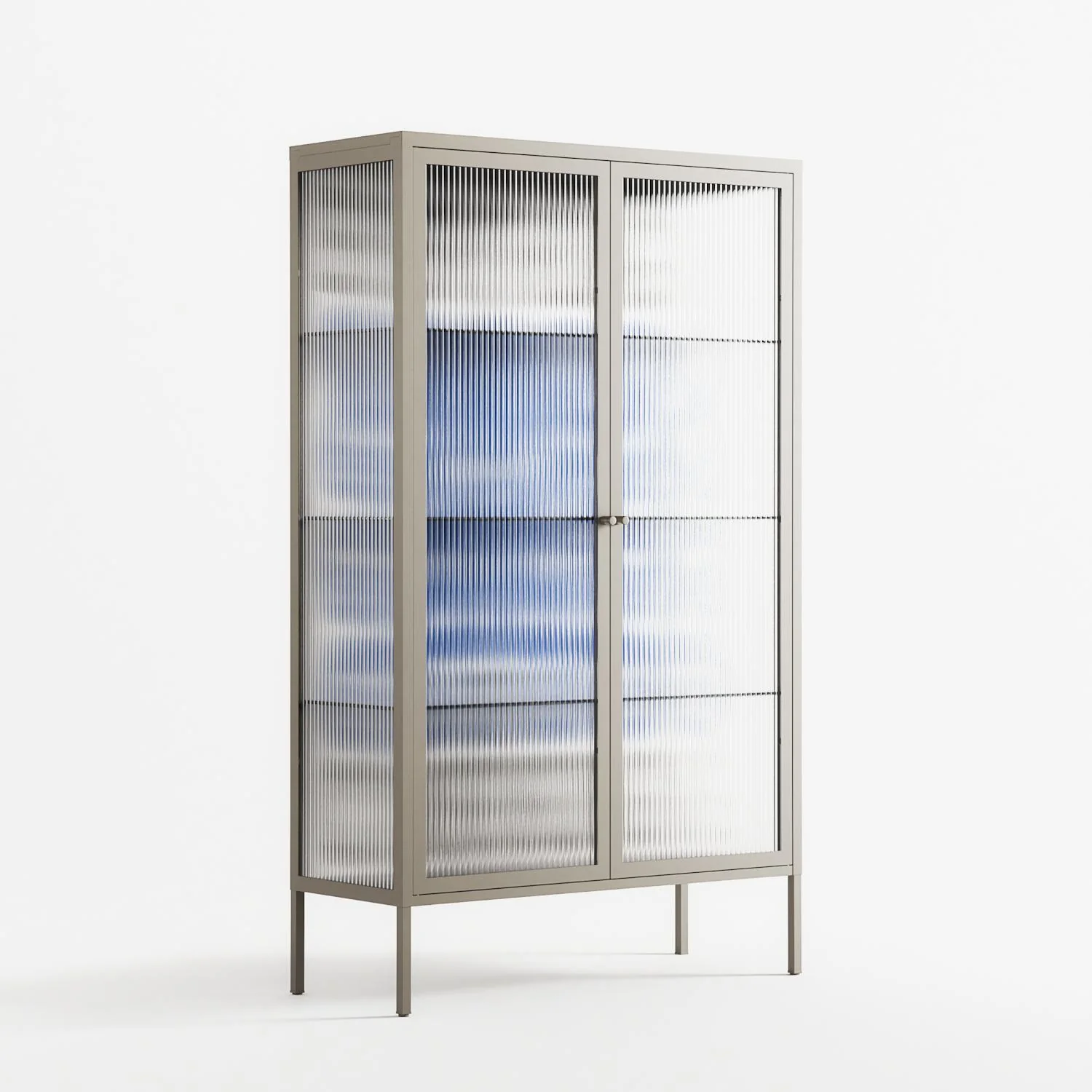 Everything is Confusing - Cabinet - Alexander Khabbazi - Pebble - Reeded glass - Image 4