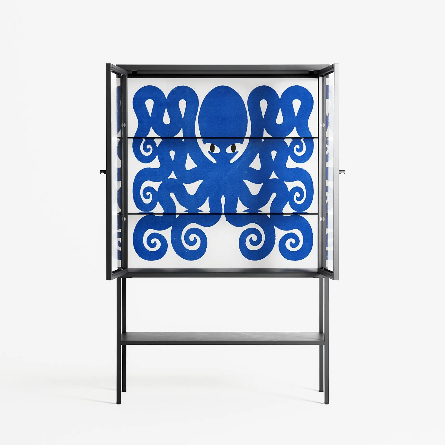 Everything is Confusing - Loft Cabinet - Alexander Khabbazi - Antracite - Clear glass - Image 3