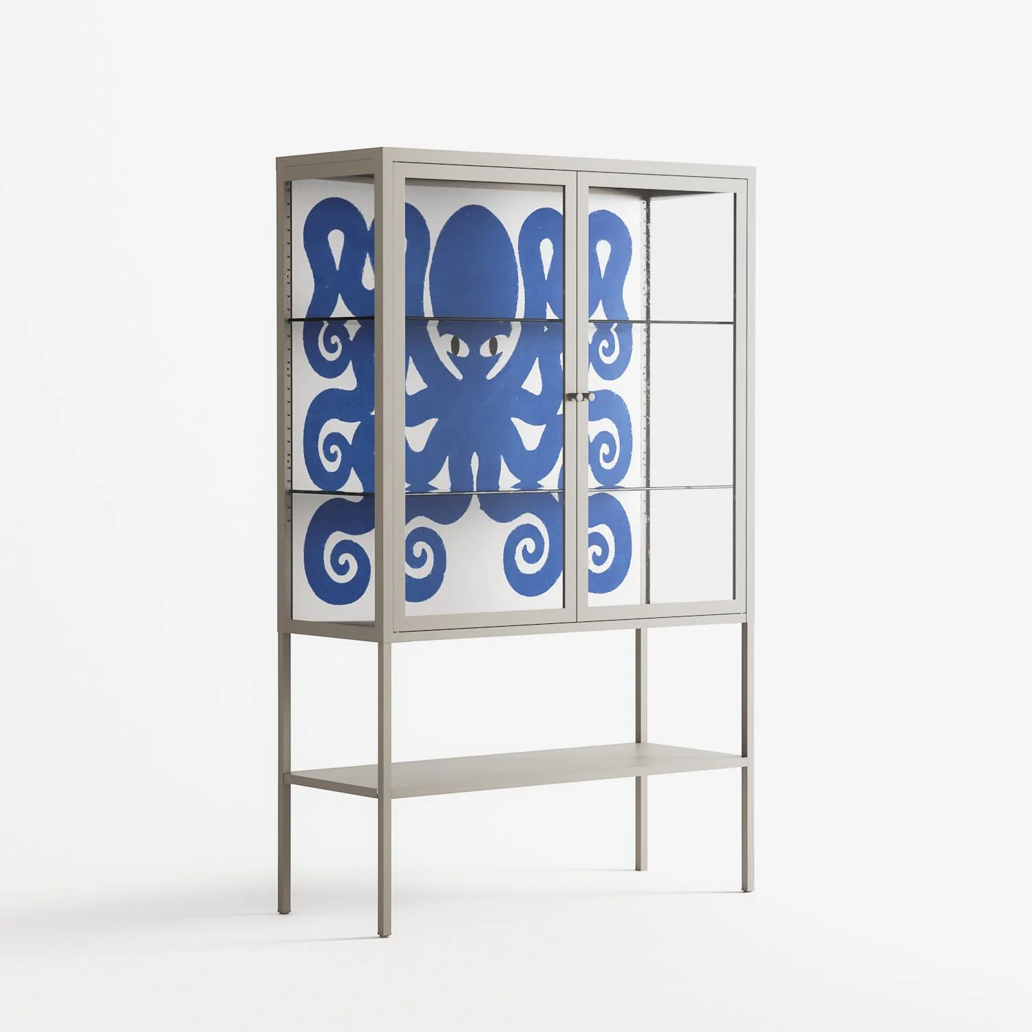 Everything is Confusing - Loft Cabinet - Alexander Khabbazi - Pebble - Clear glass - Image 4