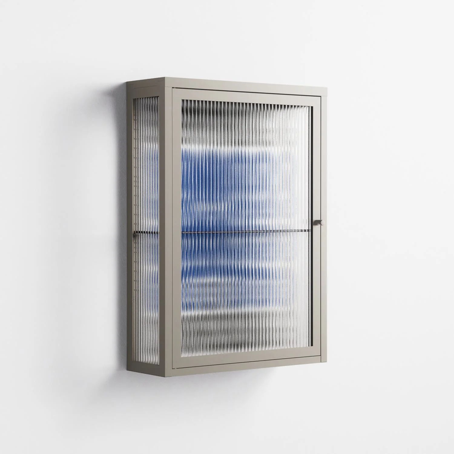 Everything is Confusing - Wall Cabinet - Alexander Khabbazi - Pebble - Reeded glass - Image 3