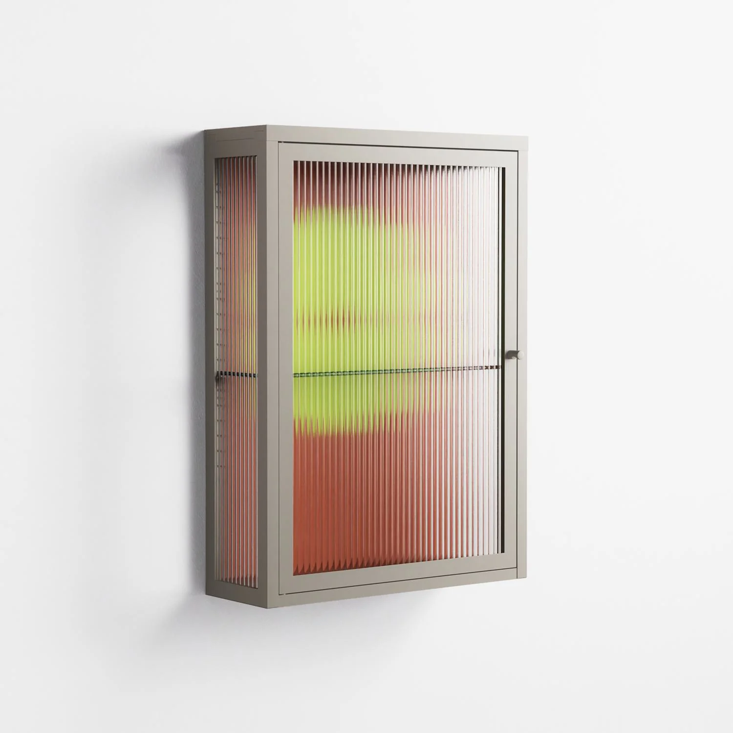 Fernis - Wall Cabinet - Linus Lohoff - Pebble - Reeded glass - Image 4