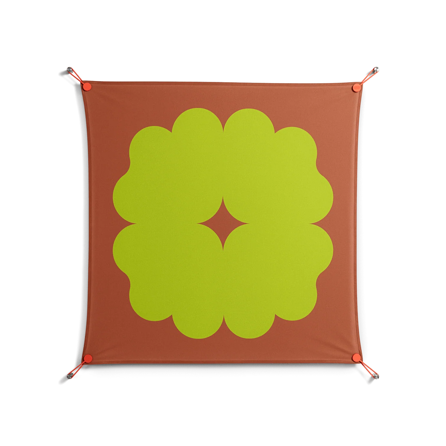 Fernis - Work On Wall - Linus Lohoff - Orange - 90 x 90 cm