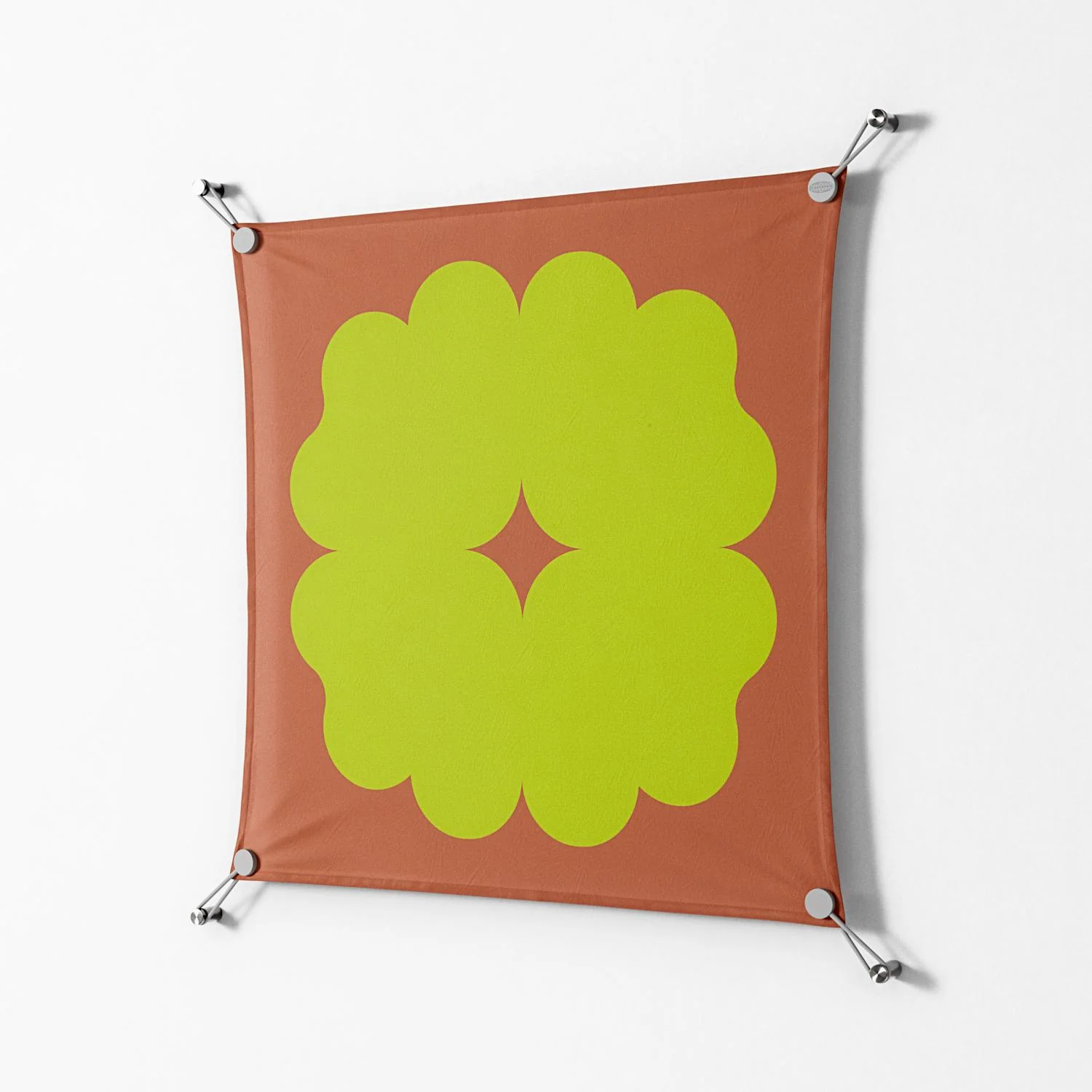 Fernis - Work On Wall - Linus Lohoff - Silver - 70 x 70 cm - Image 2