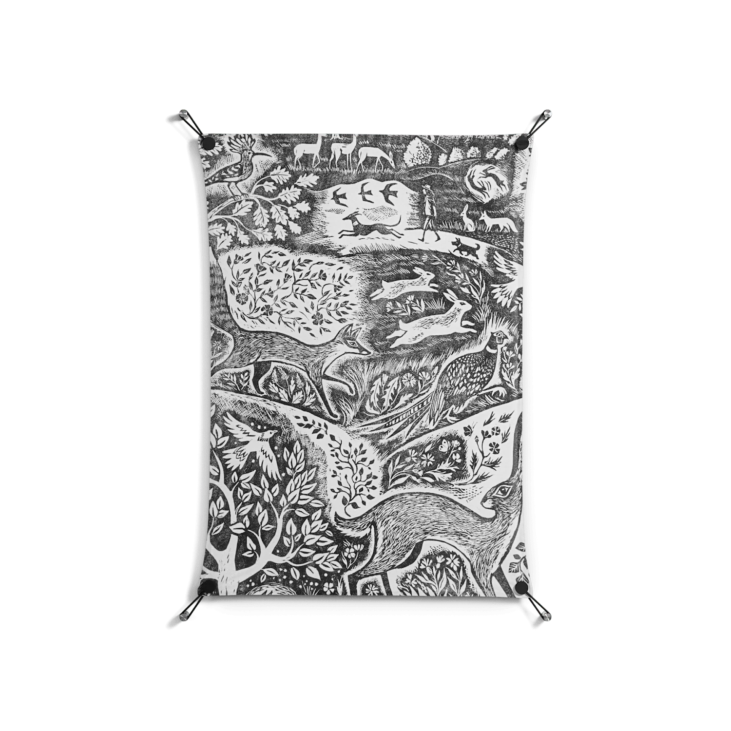 Flight Of Fancy - Work On Wall - Diana Catchpole - Black - 70 x 100 cm - Image 2