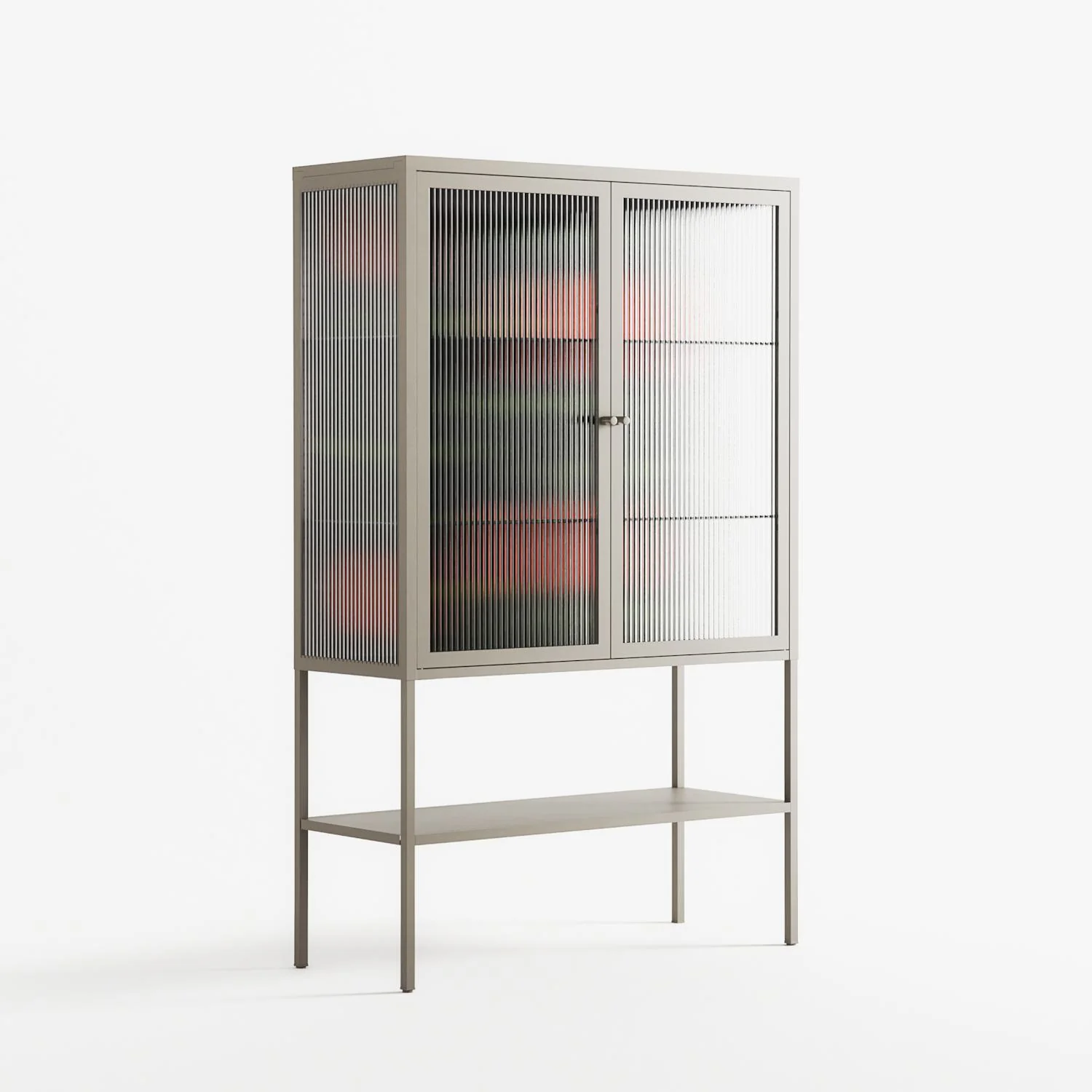 Floral Pipes - Loft Cabinet - Kristin Eriksson - Pebble - Reeded glass - Image 4