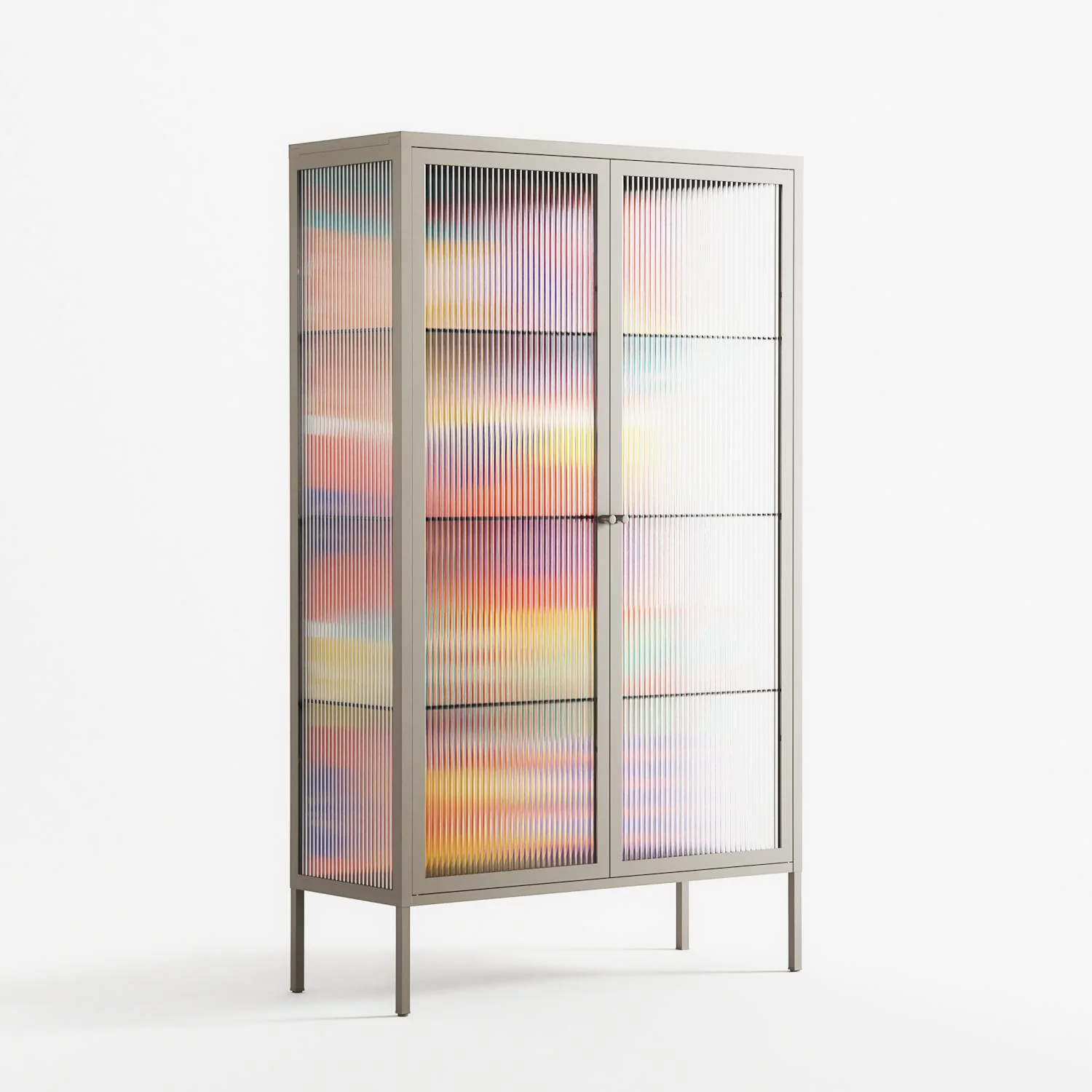 Flower A - Cabinet - Heather Zhou - Pebble - Reeded glass - Image 4