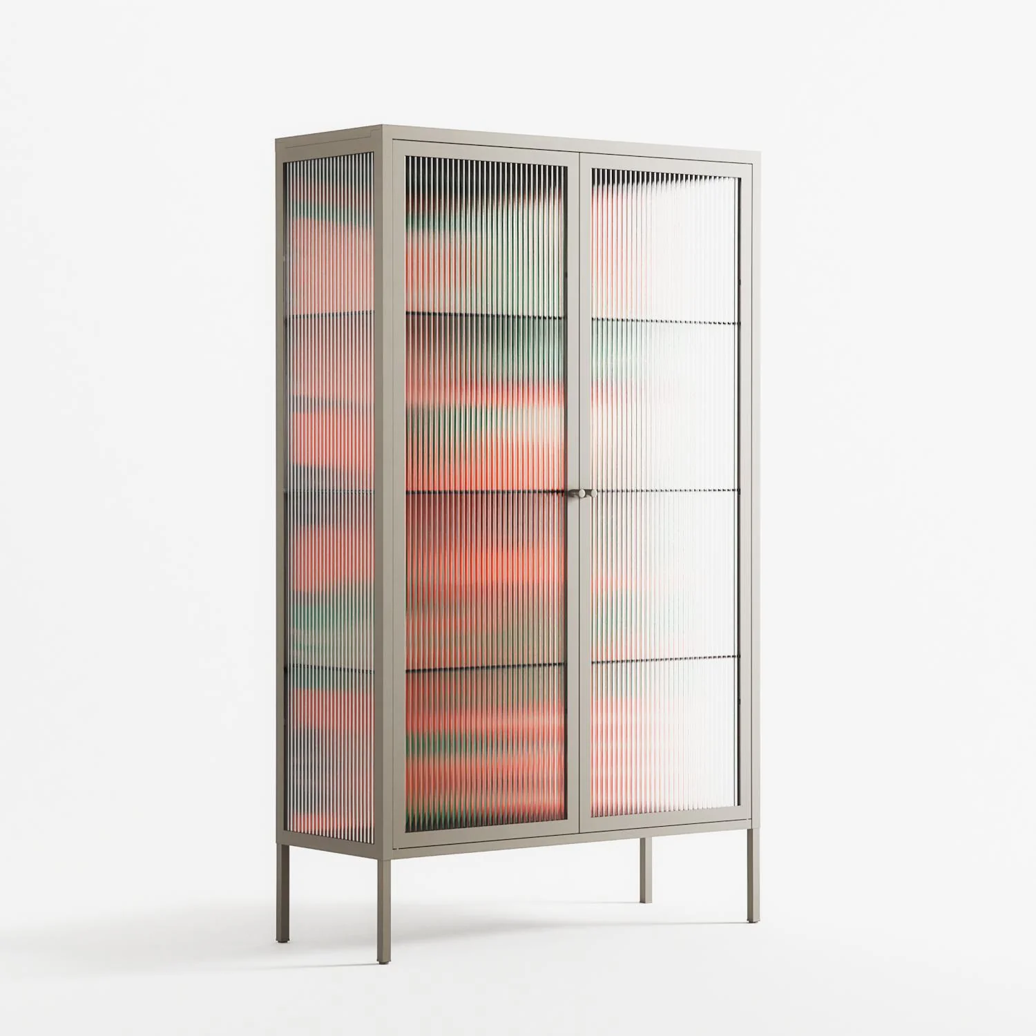 Flower B - Cabinet - Heather Zhou - Pebble - Reeded glass - Image 4