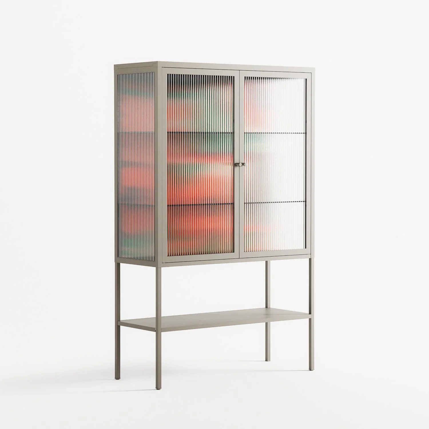 Flower B - Loft Cabinet - Heather Zhou - Pebble - Reeded glass - Image 4