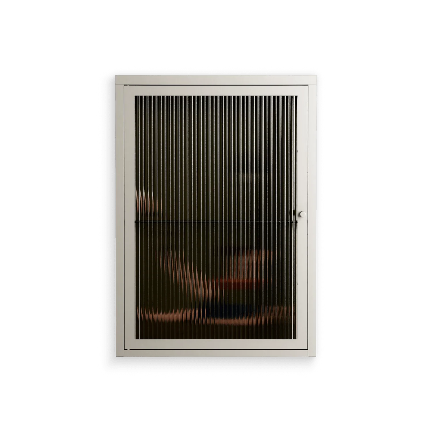 Friday Night Rituals - Wall Cabinet - Kristin Eriksson - Pebble - Reeded glass